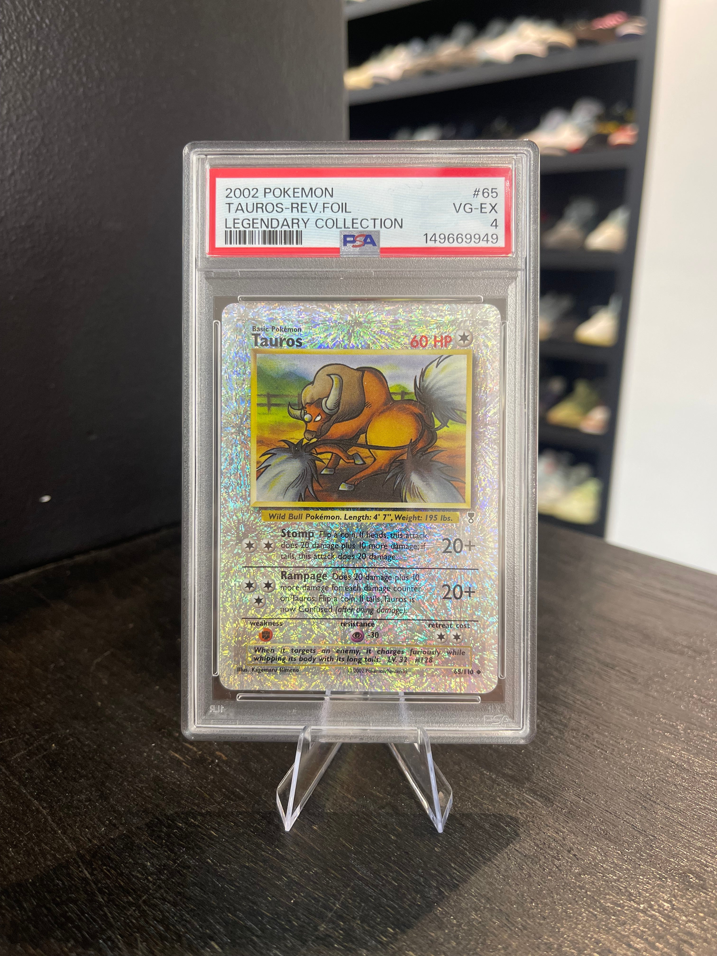 Tauros #65 (PSA 4)
