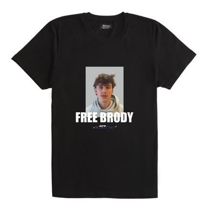 Free Brody Merch Tee “Black”