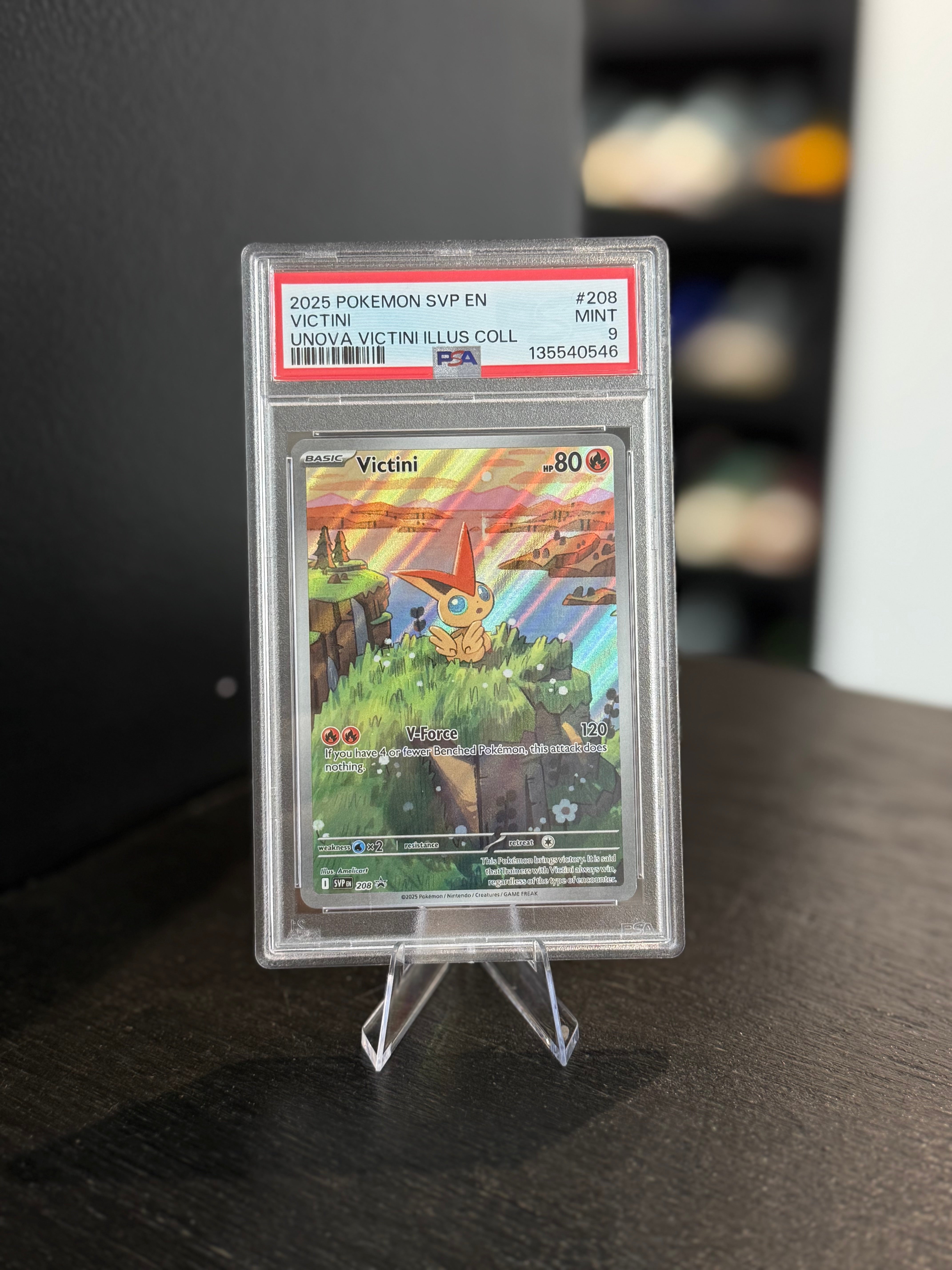 Victini Pokemon Promo #208 (PSA 9)