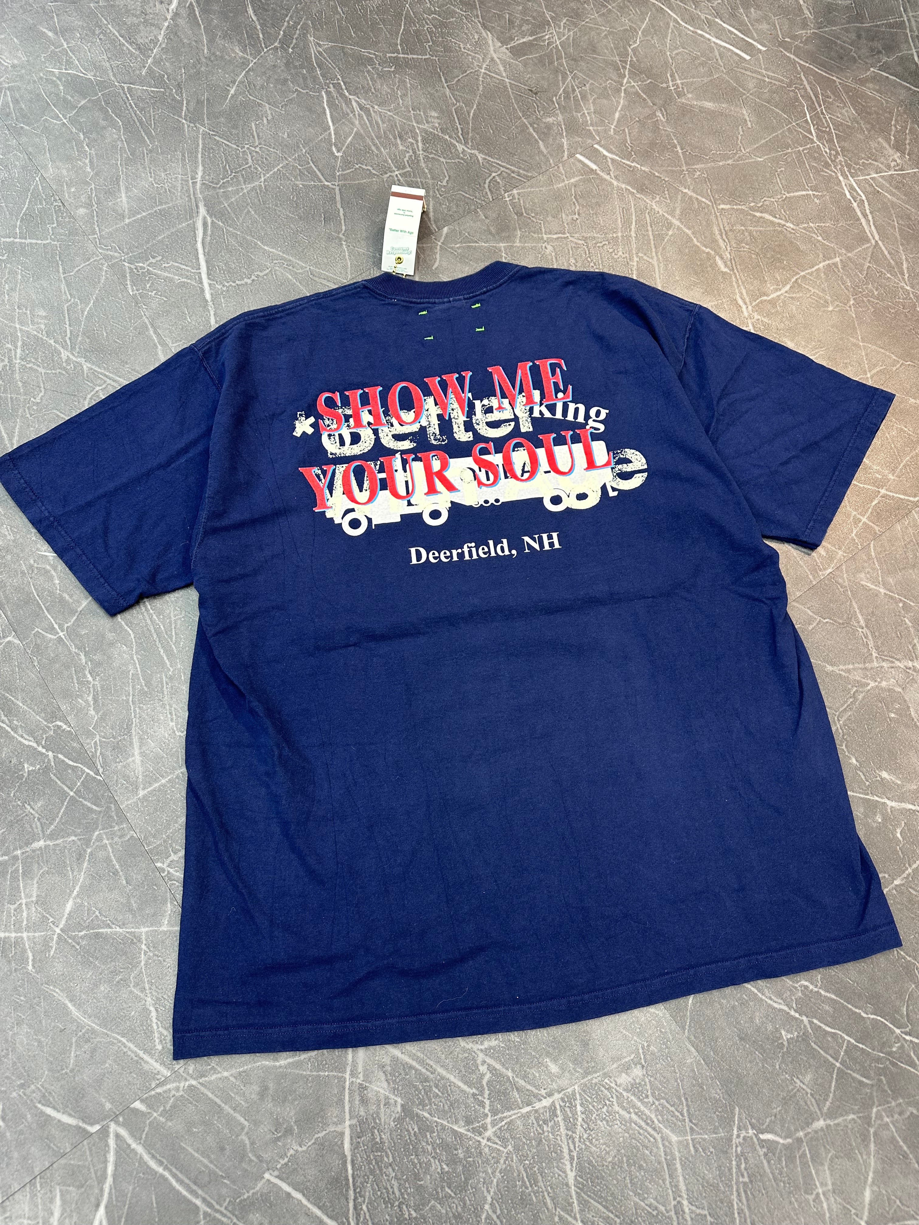 Better With Age Expose Tee Navy