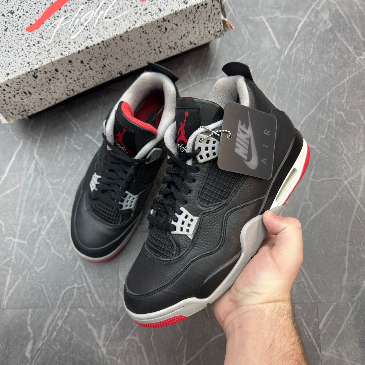 Jordan 4 Retro Bred Reimagined - Image 3