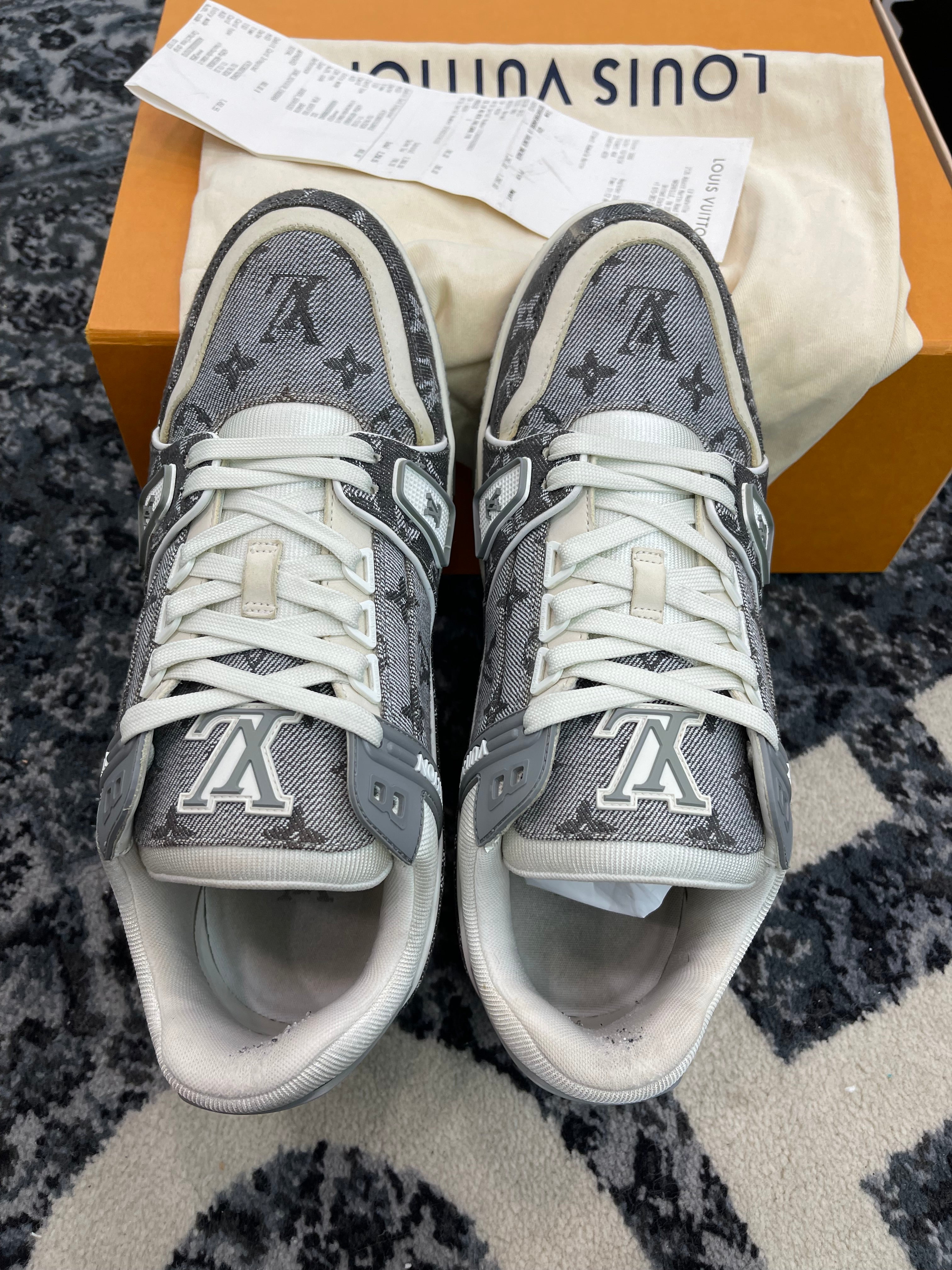 Louis Vuitton Trainer “Grey Denim”
