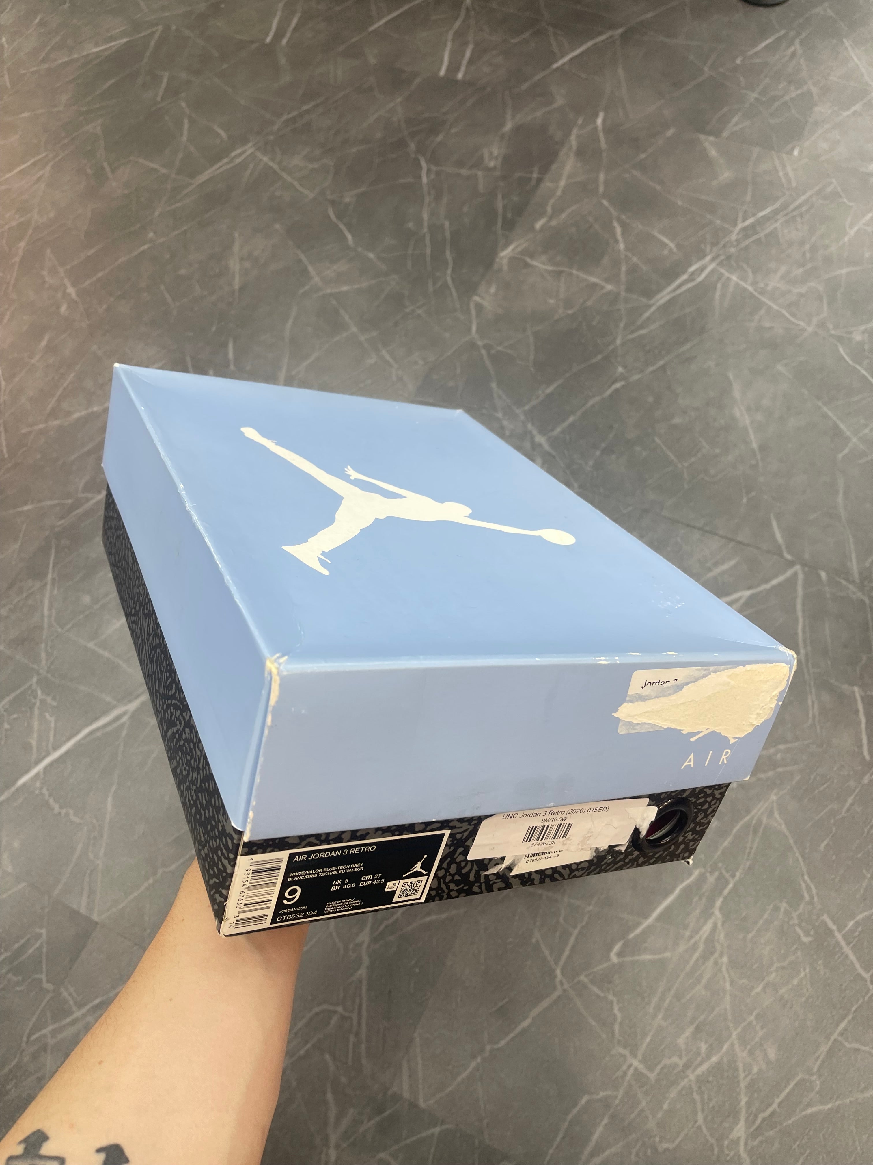 Jordan 3 “UNC”
