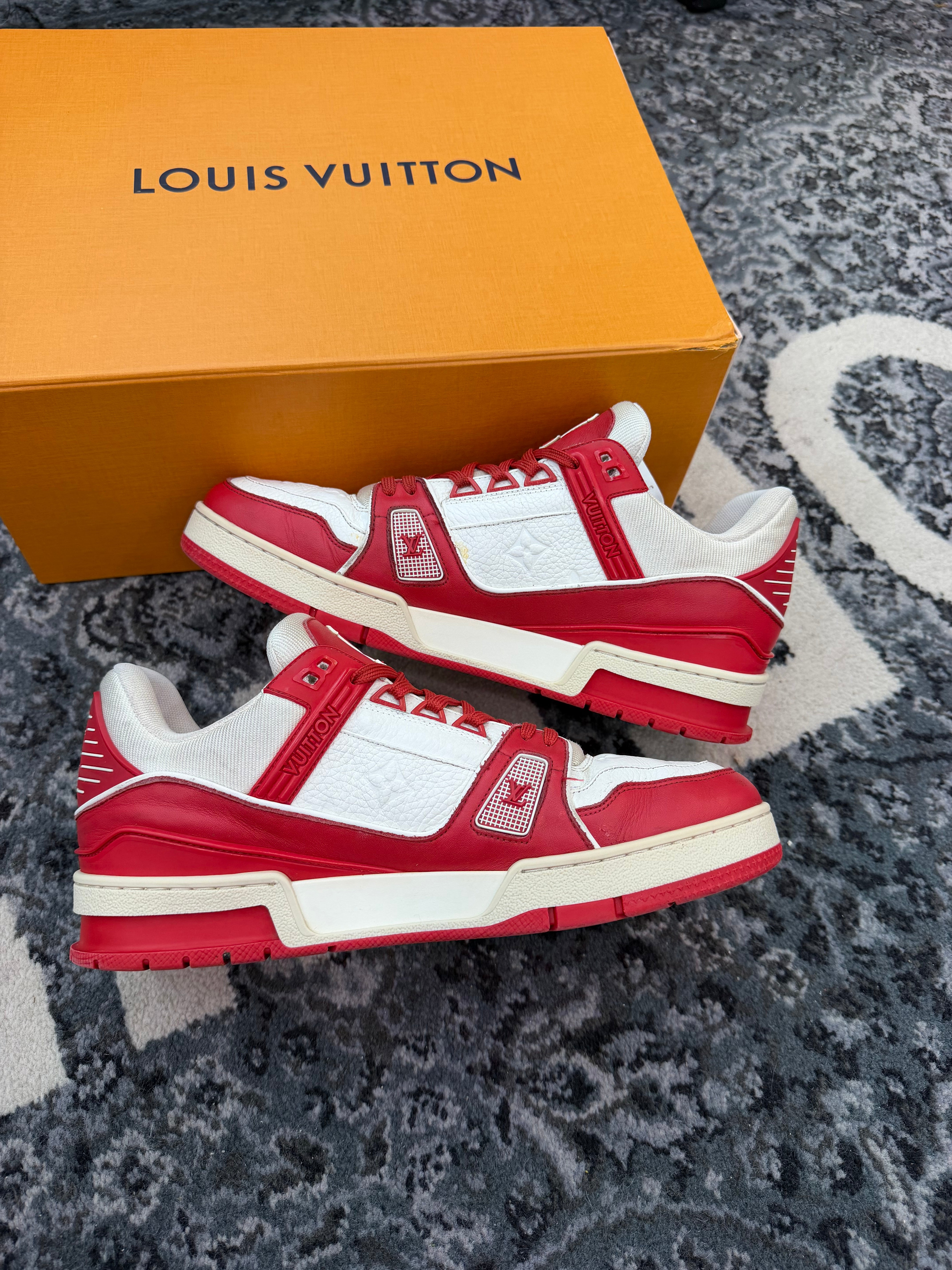 Louis Vuitton Trainer Low “Red White”