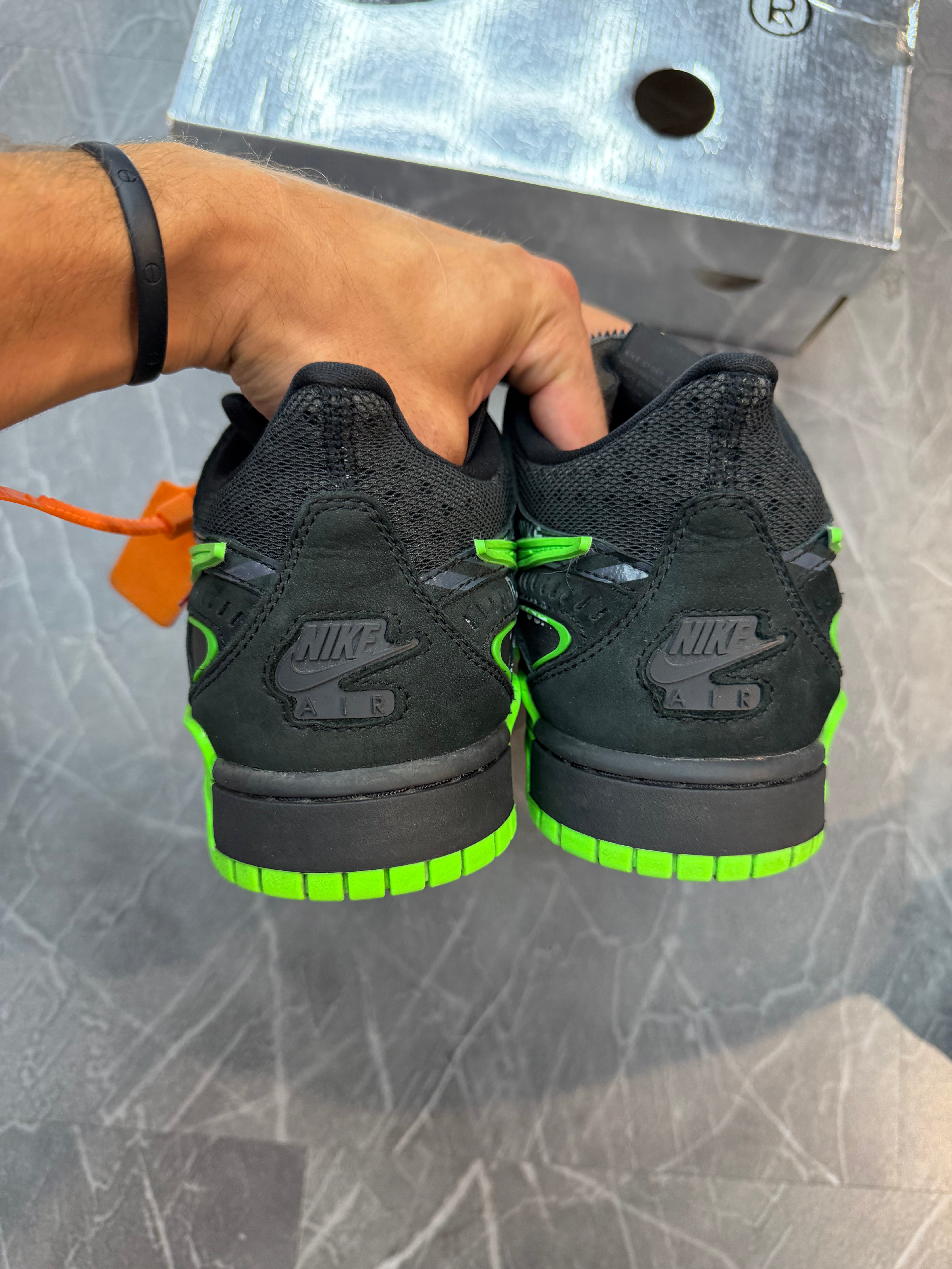 Nike Off White Rubber Dunk “Green Strike”