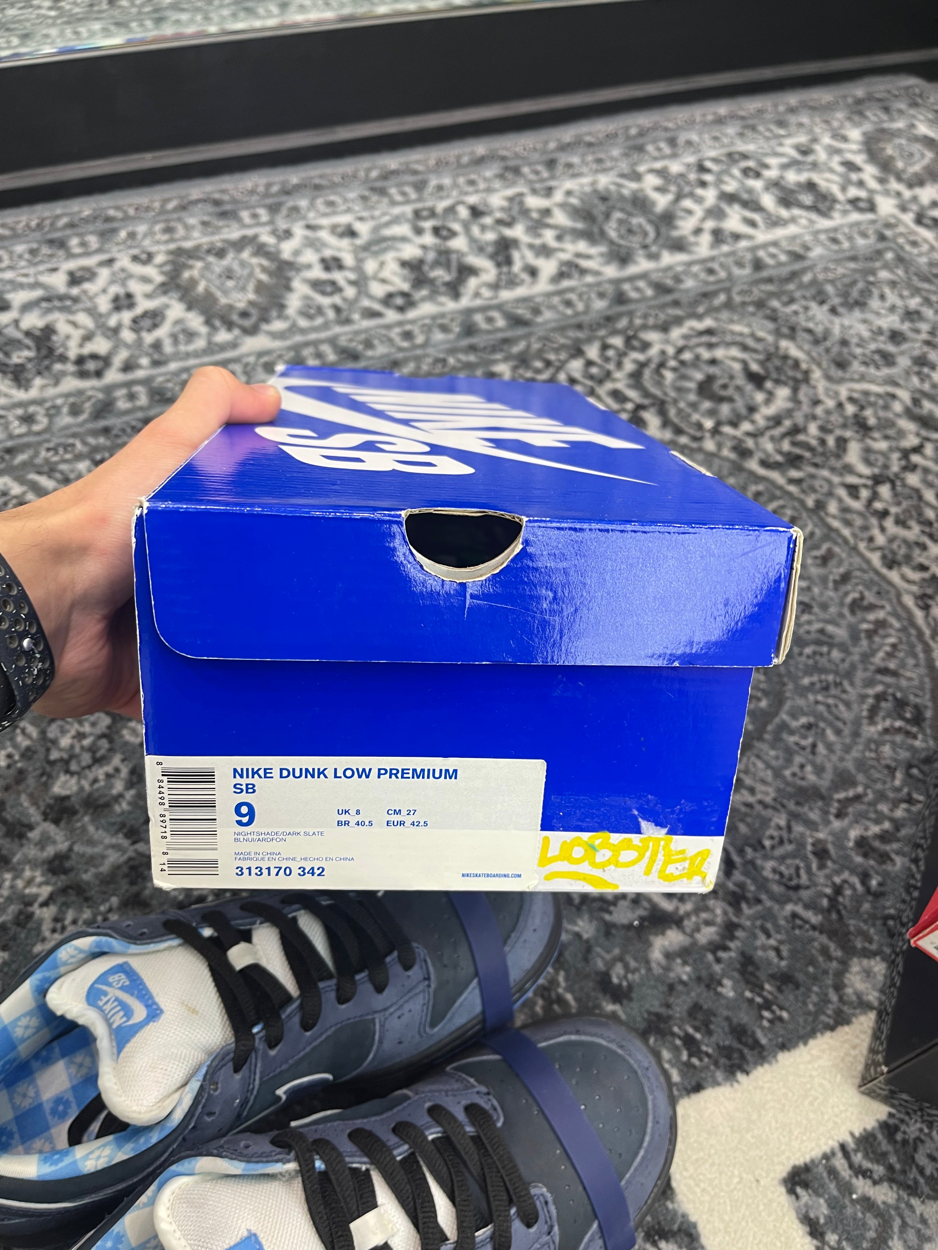 Nike Dunk Low SB x Concepts “Blue Lobster”