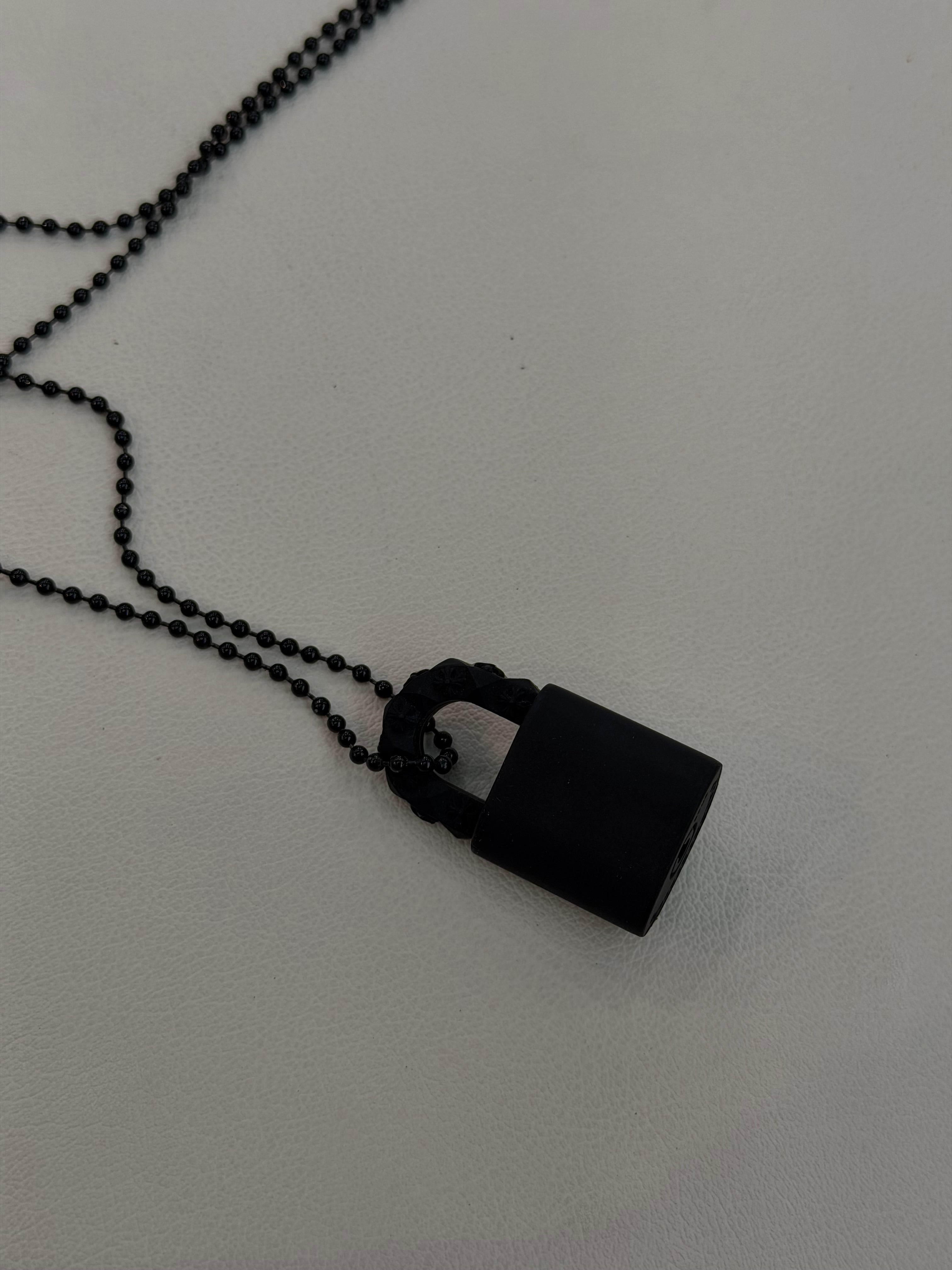 Chrome Hearts Silicone Lock Box Pendent