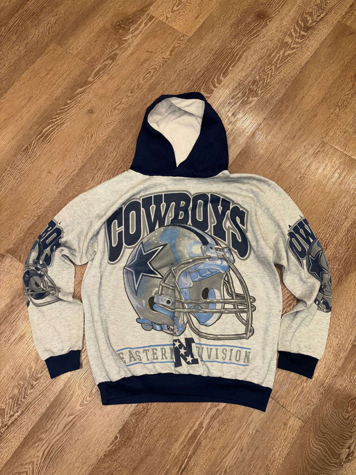 90s Dallas Cowboys AOP Hoodie (M)