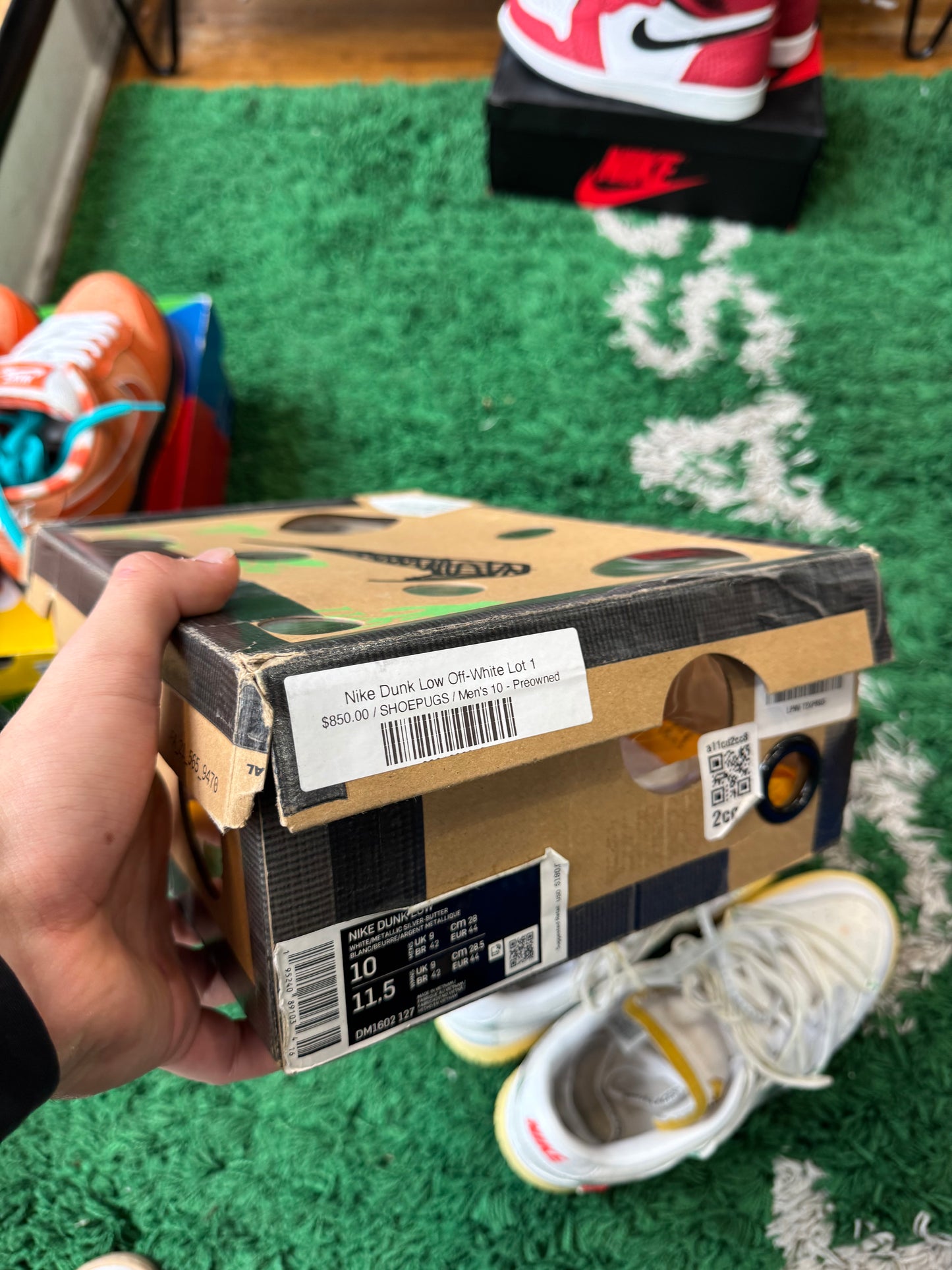 Nike Dunk Low x Off White “Lot 01 of 50”