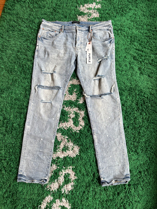 Purple Jeans “Splatter”