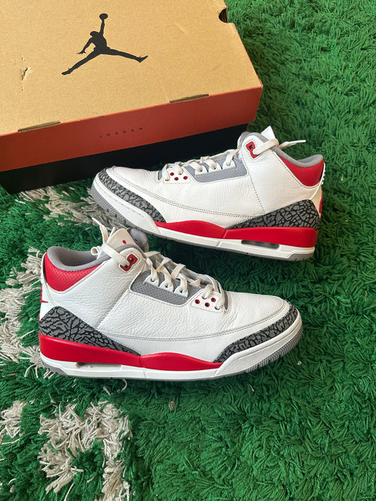 Jordan 3 “Fire Red”