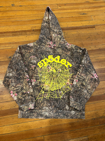 Sp5der Hoodie OG Web “Real Tree Camo”