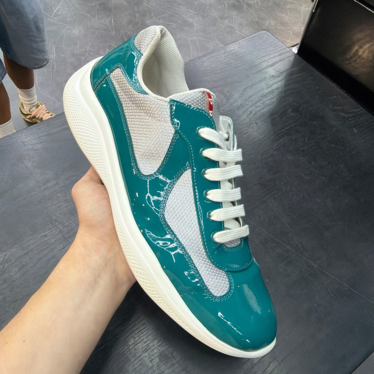 Prada America's Cup Lagoon Blue Silver - Image 1