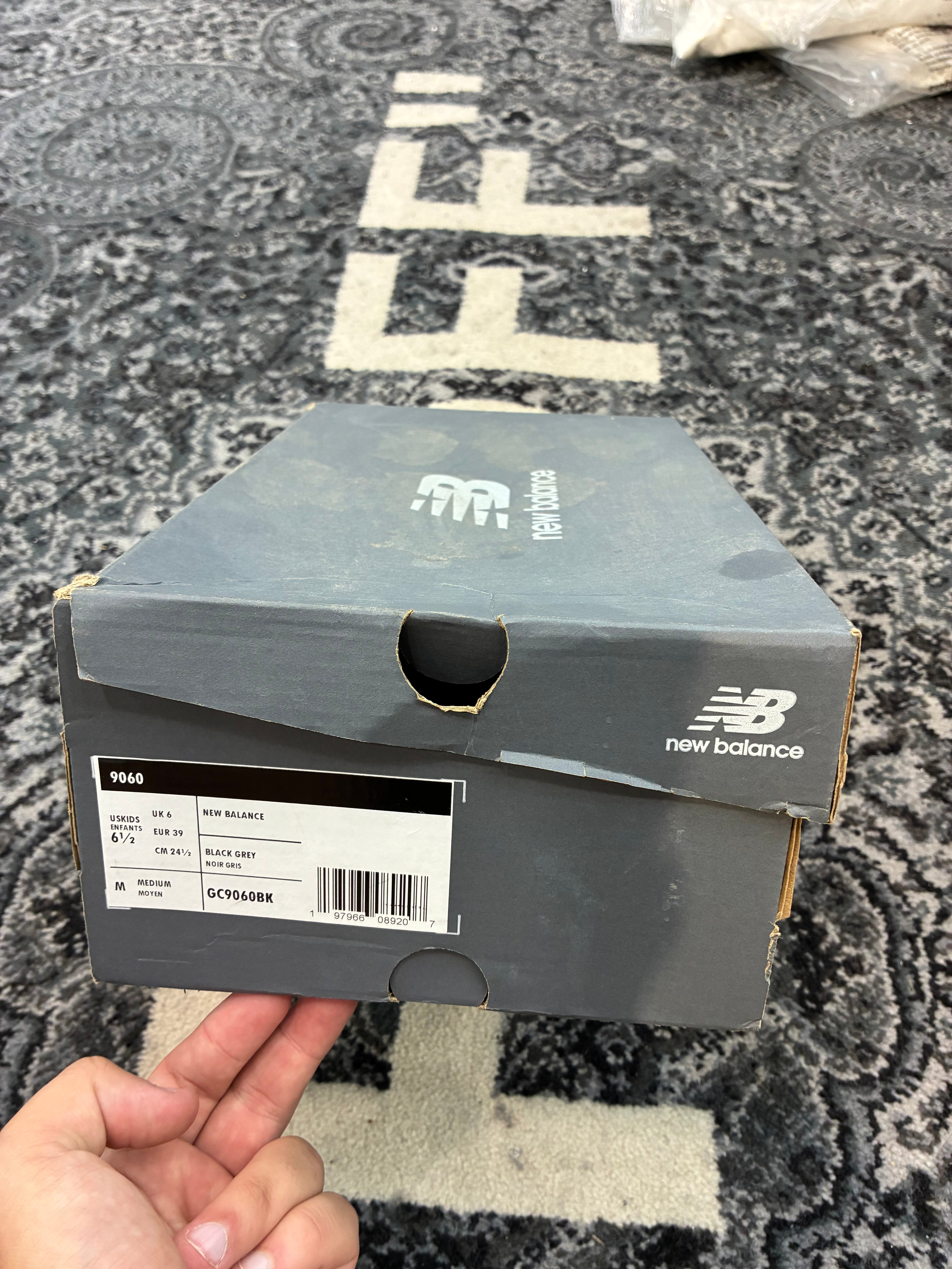 New Balance 9060 “Black Castle Rock”