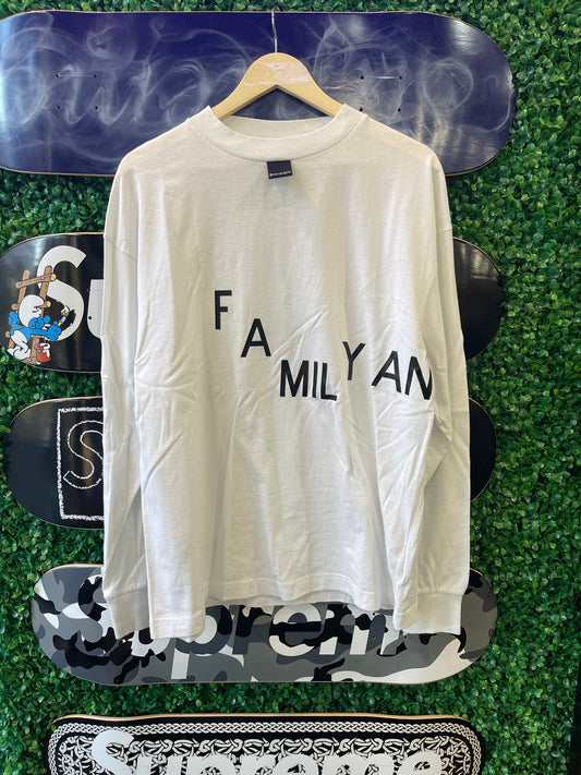 Palm Angels Long Sleeve Friends And Family “White”