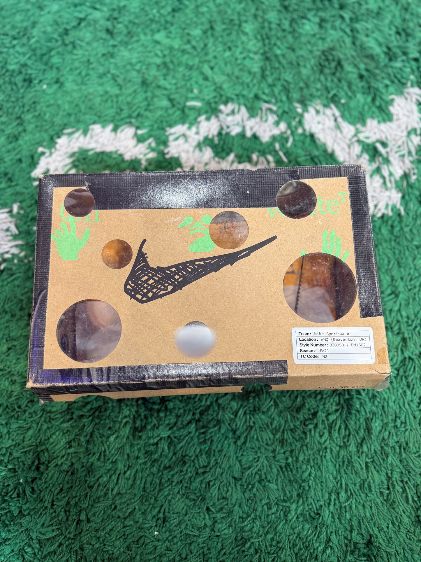 Nike Off-White Lot Dunk “Lot 50”