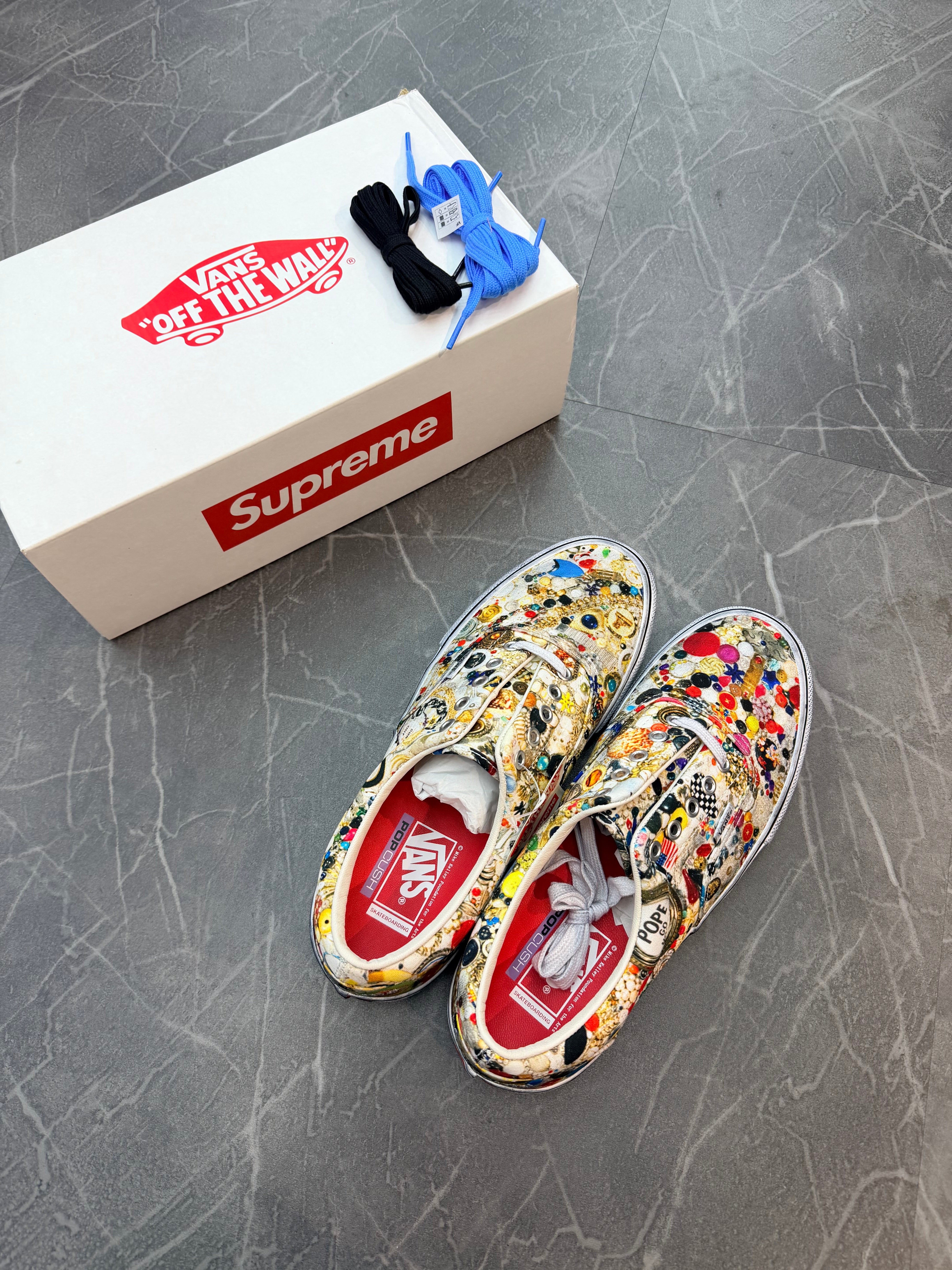 Supreme x Vans “Mike Kelley White”