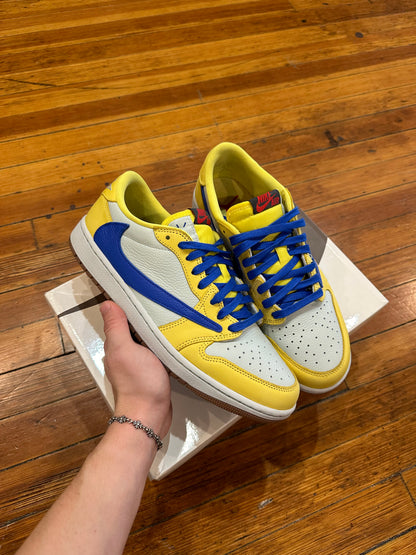 Travis Scott Jordan 1 Low “Canary”