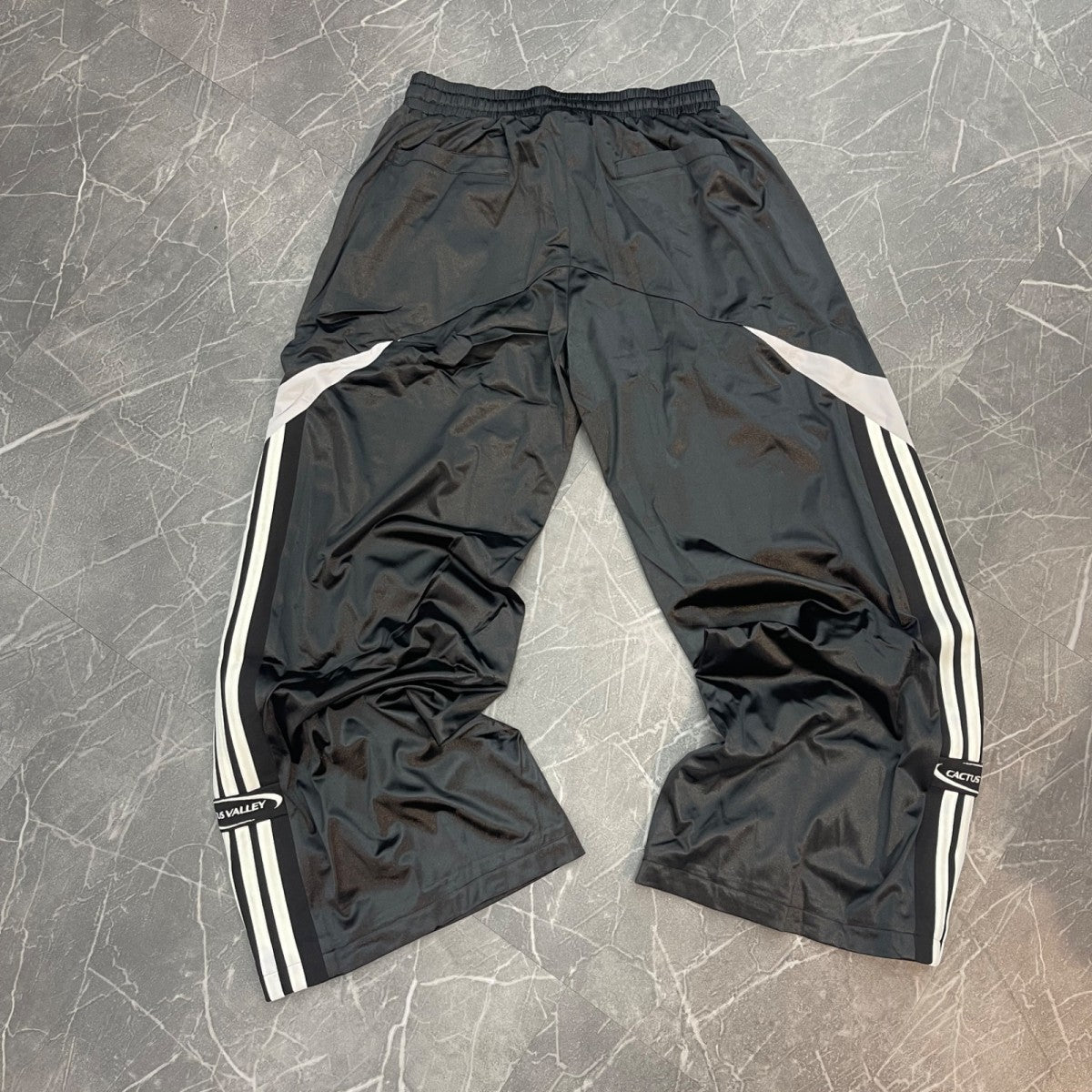 Cactus Valley Quad Striped Sweatpants Black - Image 2