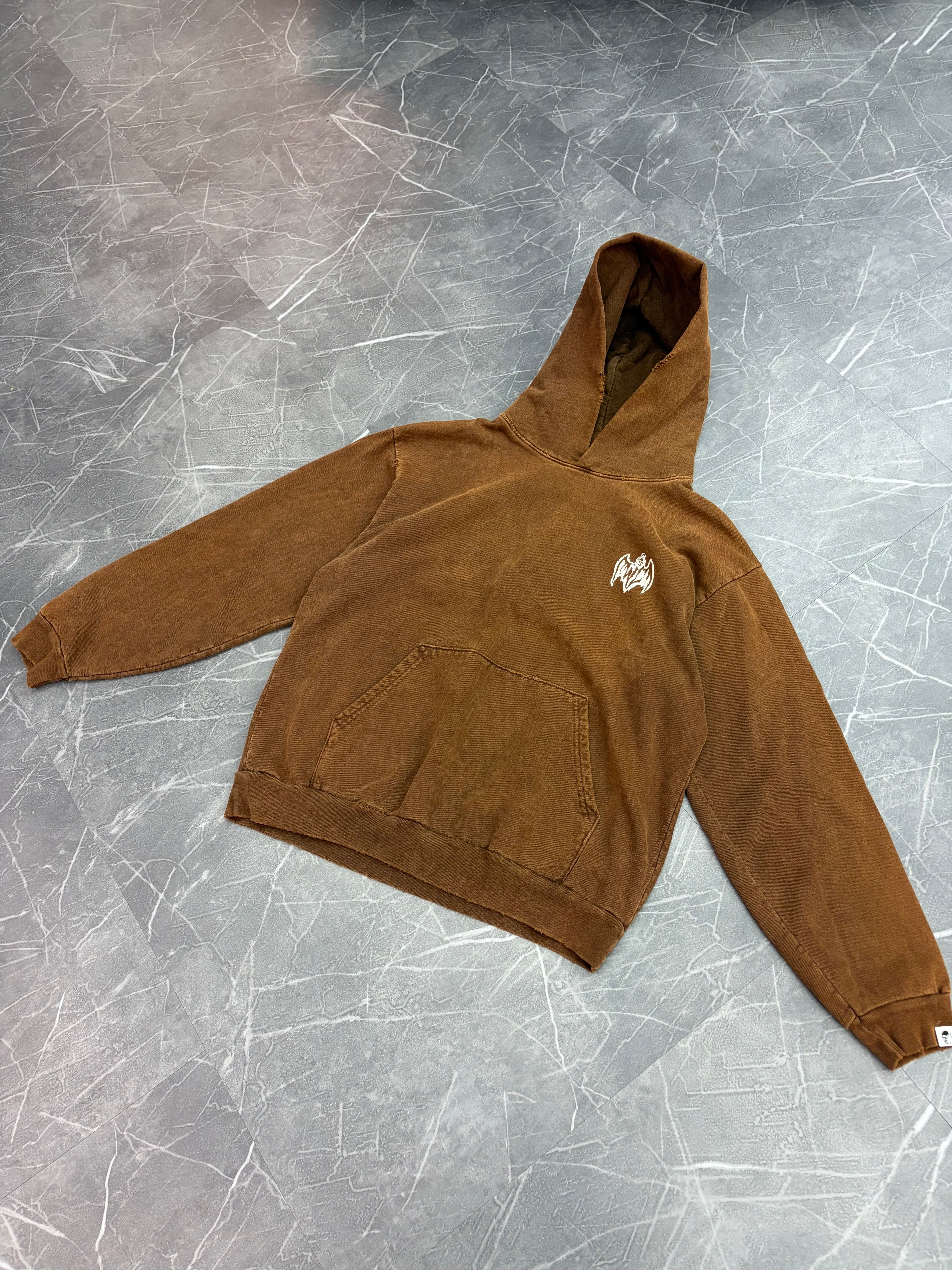 Warren Lotas Evil Has A New Face Hoodie “Brown”