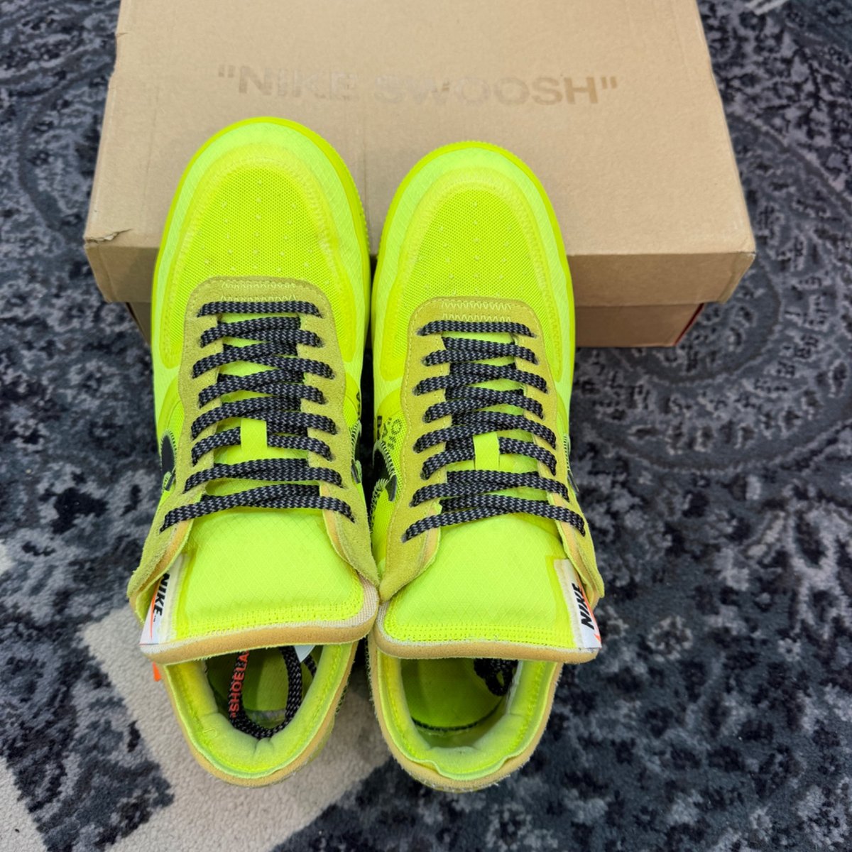 Nike Air Force 1 Low Off-White Volt - Image 3