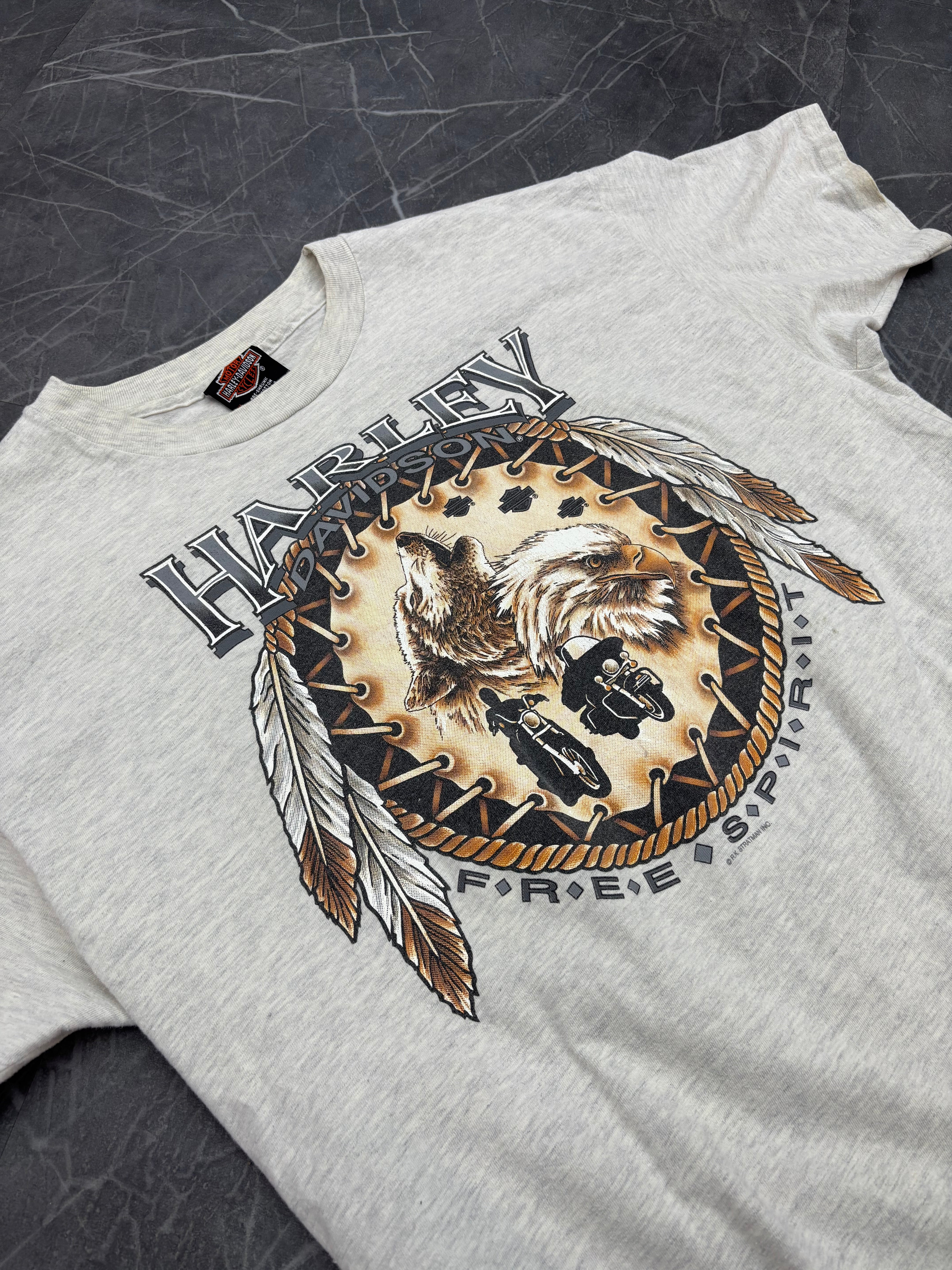 90s Harley Davidson Dreamcatcher Salt Lake City Tee (XL)