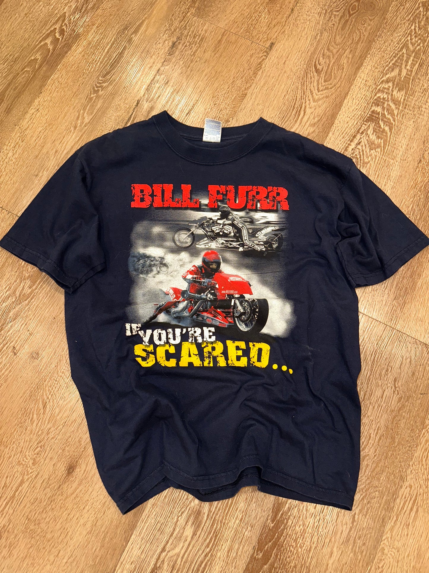 Y2K Bill Fur Motorcycle Tee (L)