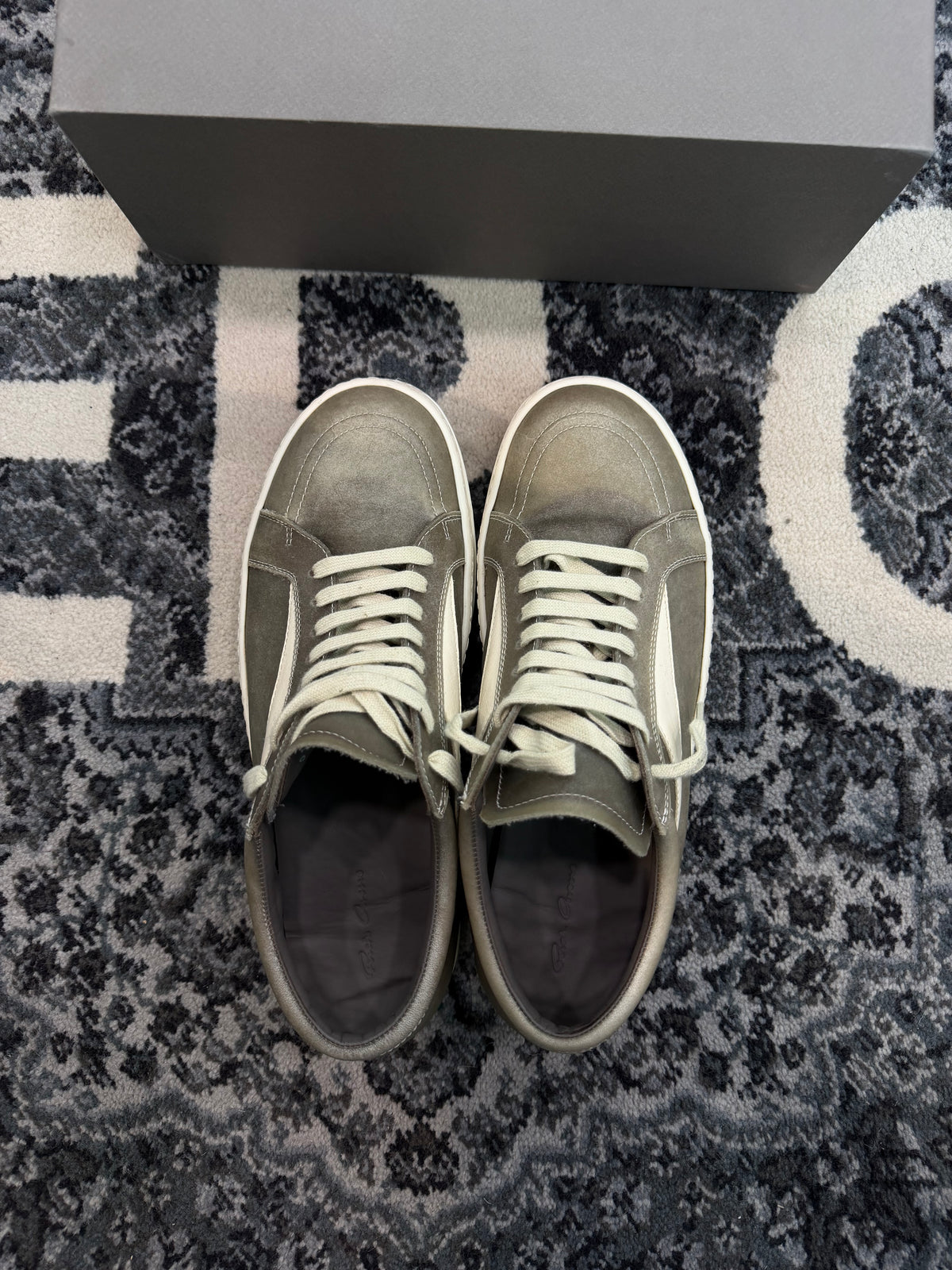 Rick Owen’s Sneakers Low “Milk”