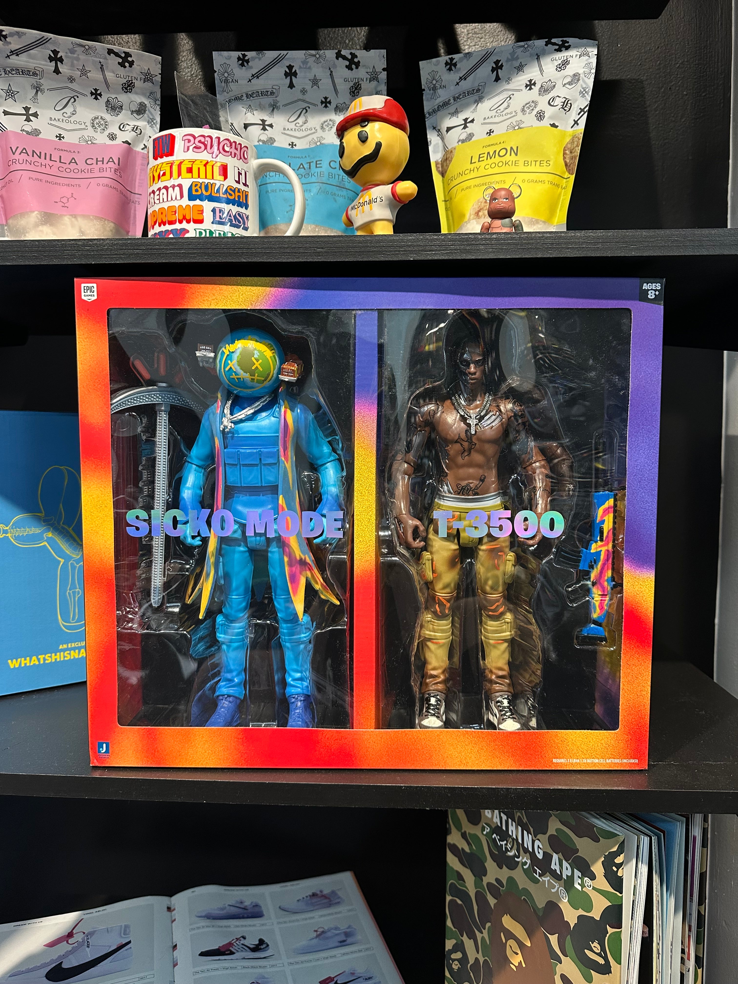 Travis Scott Cactus Jack Fortnite Action Figure Set