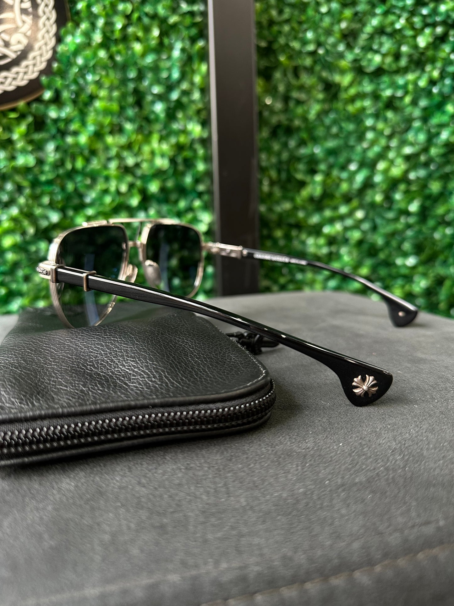 Chrome Hearts Grand Beast Aviators Glasses