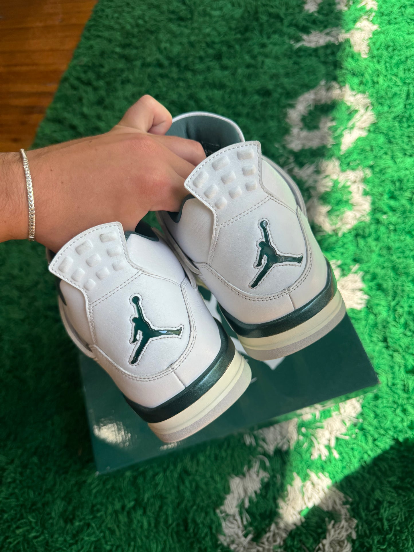 Jordan 4 Oxidized Green