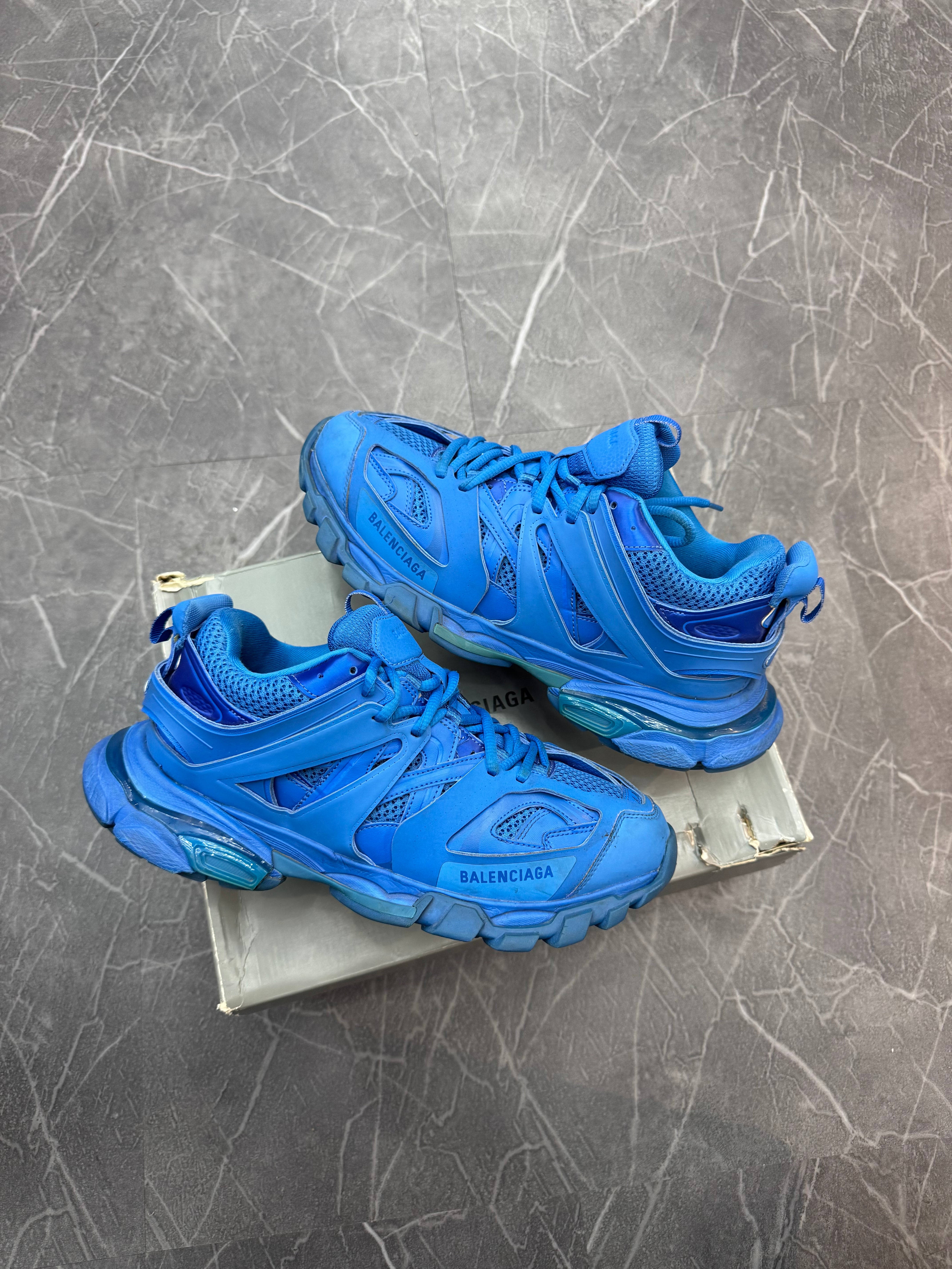 Balenciaga Track Runner Blue