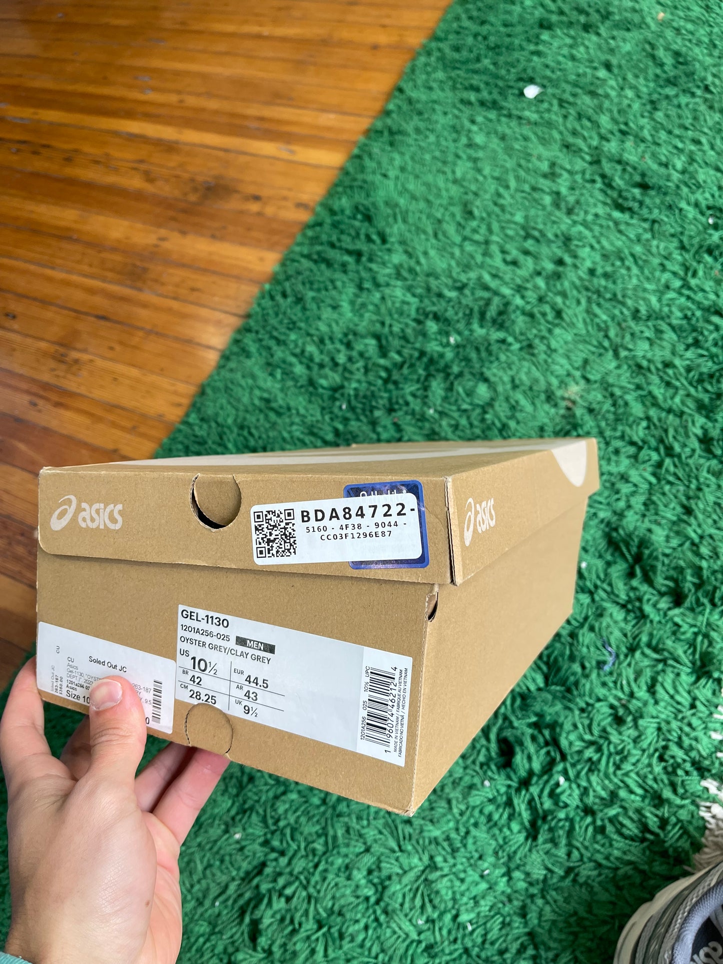 ASICS Gel-1130 x Gallery Dept. “Oyster Grey”