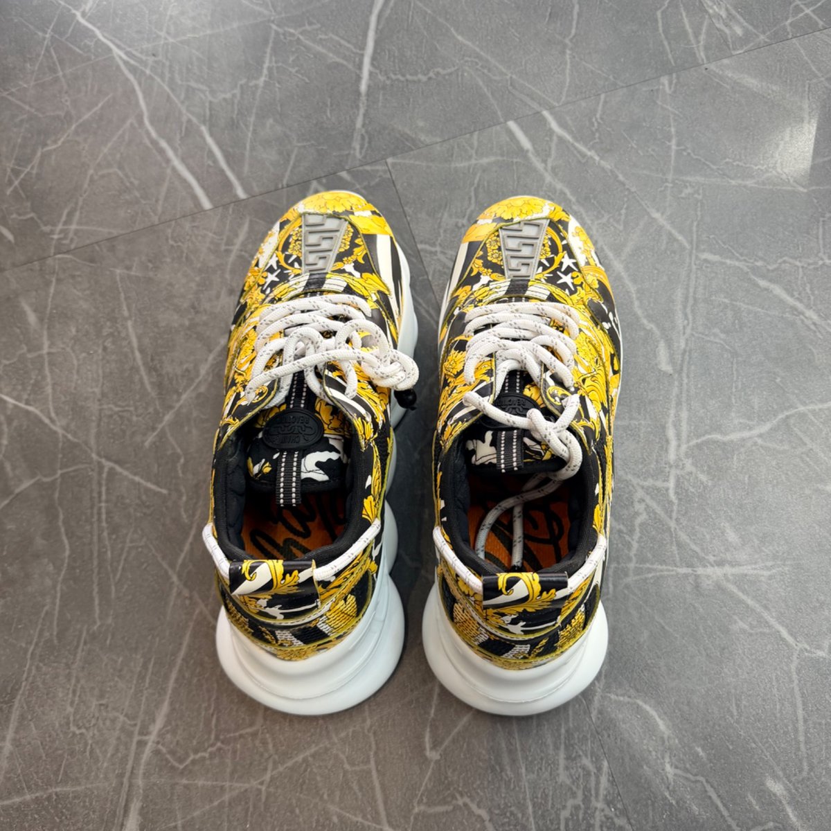Versace Chain Reaction Gold (Size 46) (VNDS)