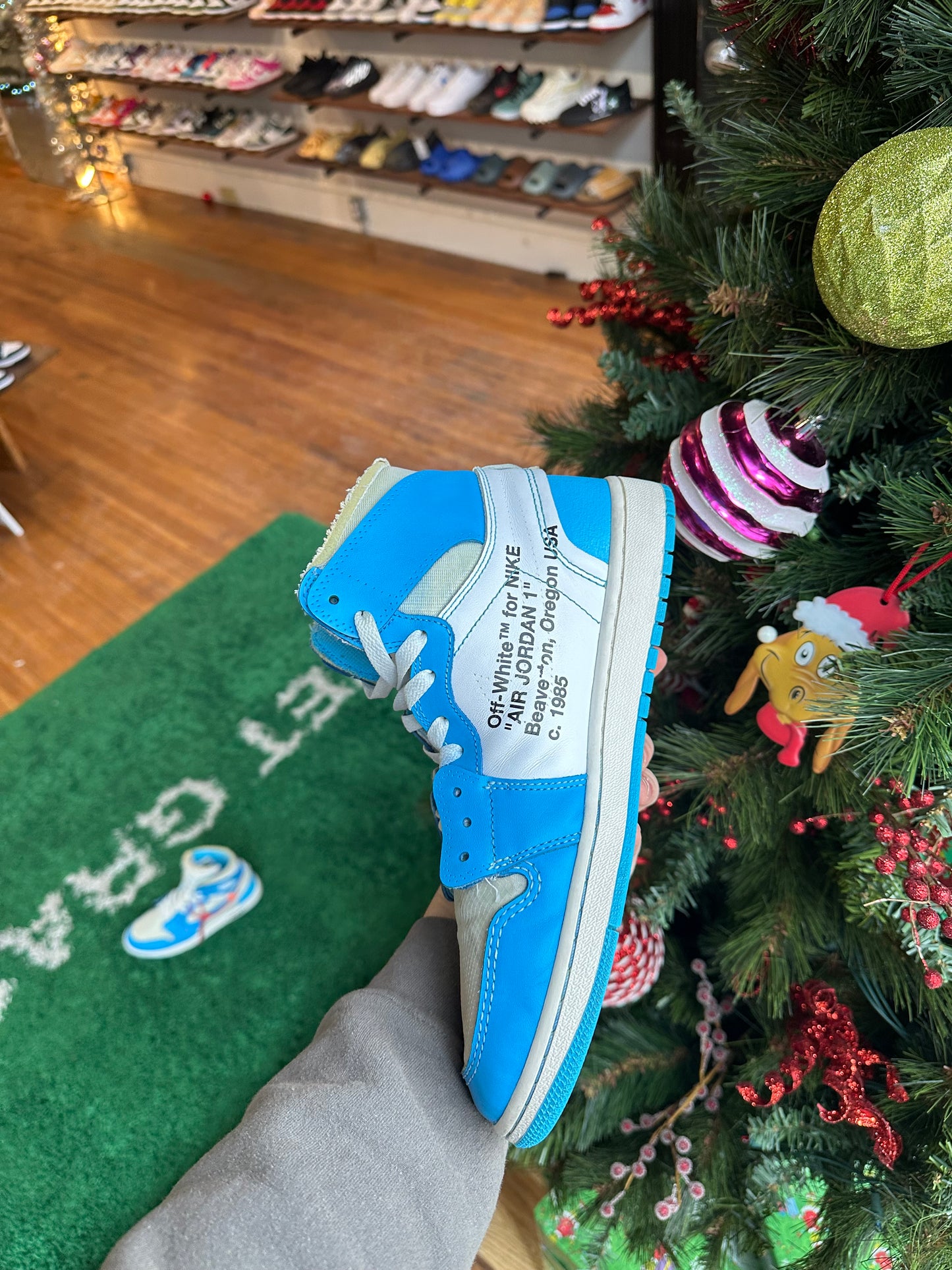 Off-White Jordan 1 High “UNC”