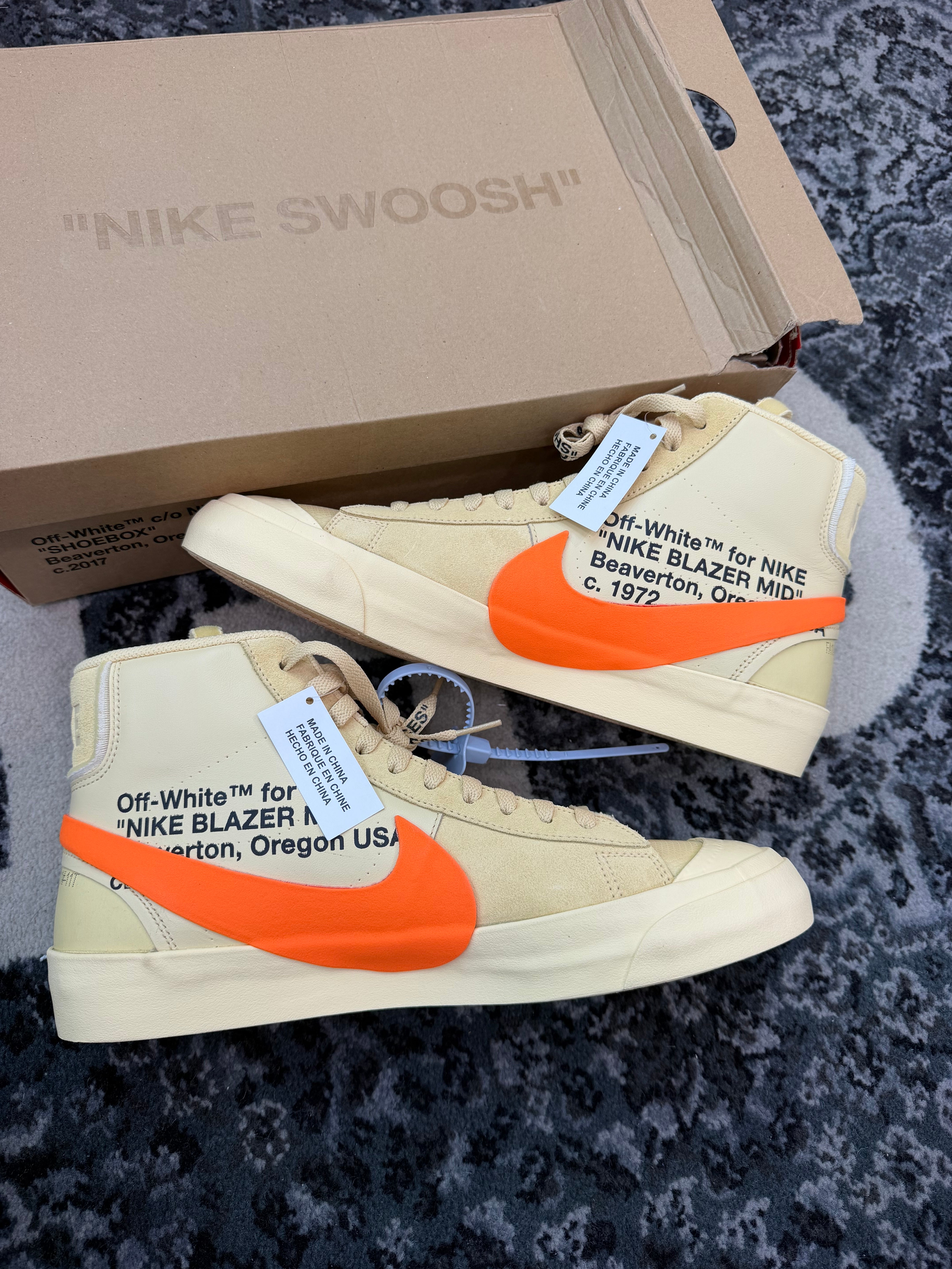 Nike Blazer Mid x Off White “All Hallows Eve”