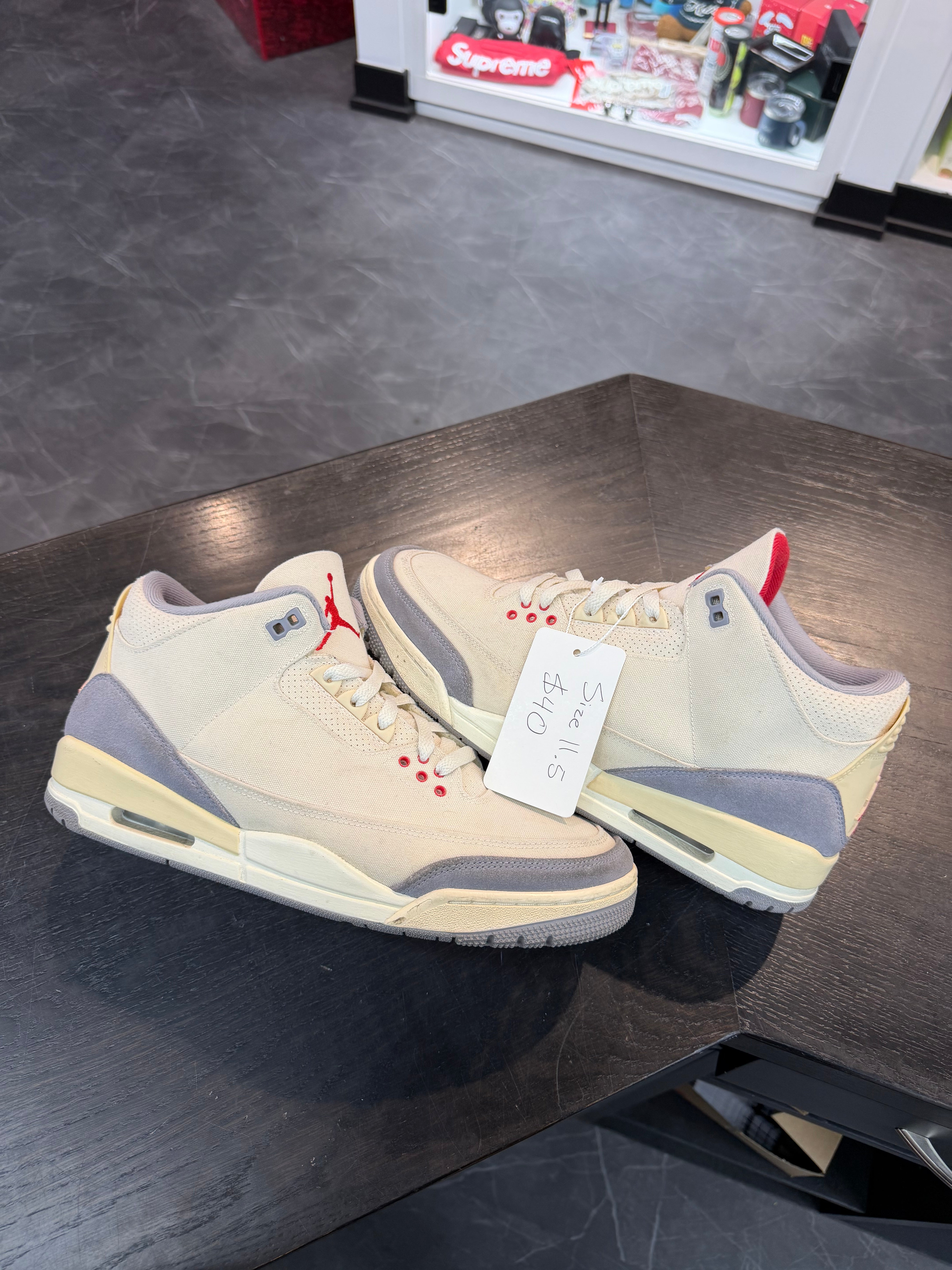 Jordan 3 Muslim (11.5) Saturday Steal