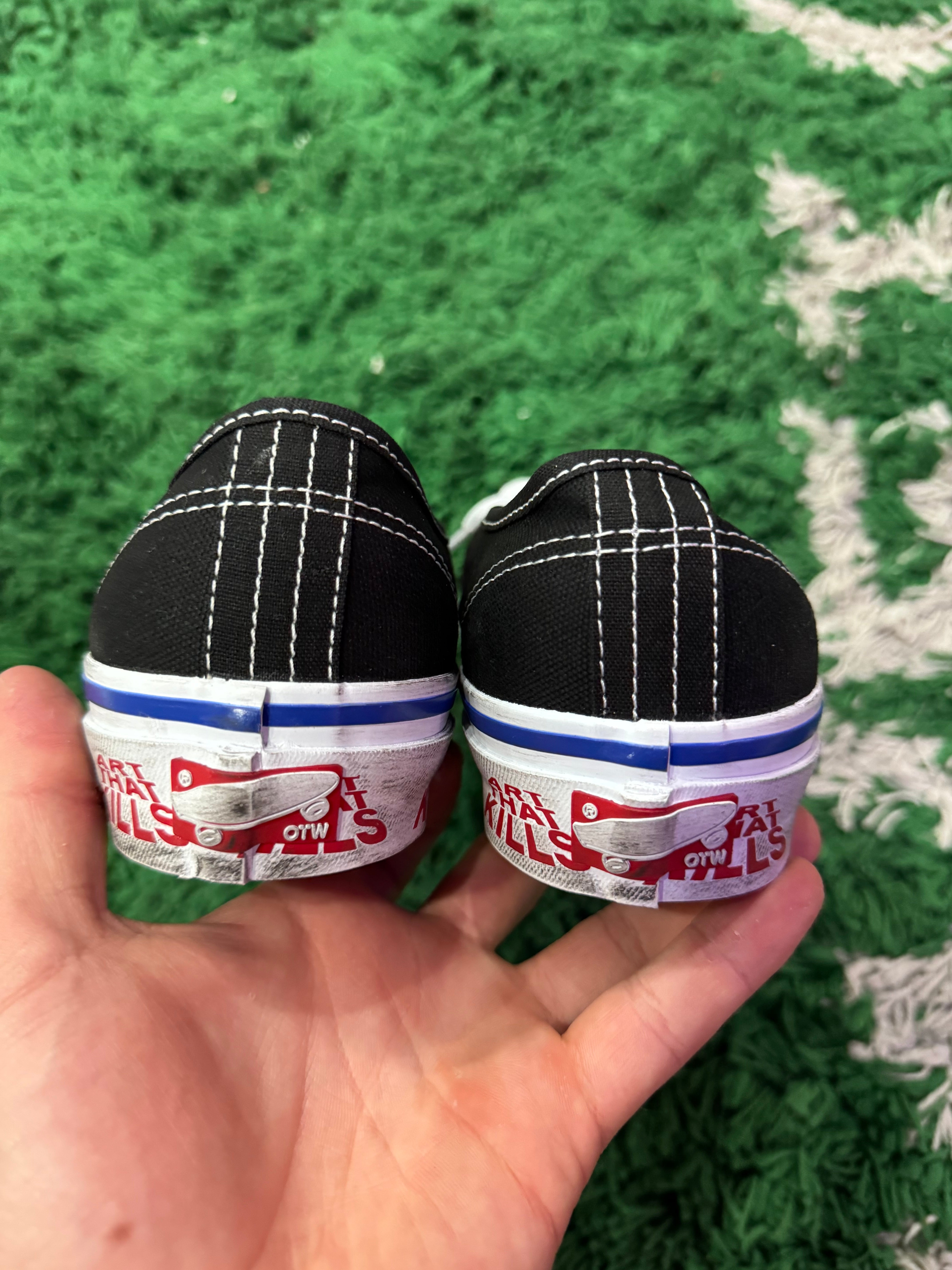 Vans Authentic 44 x Gallery Dept “Art That Kills Black”