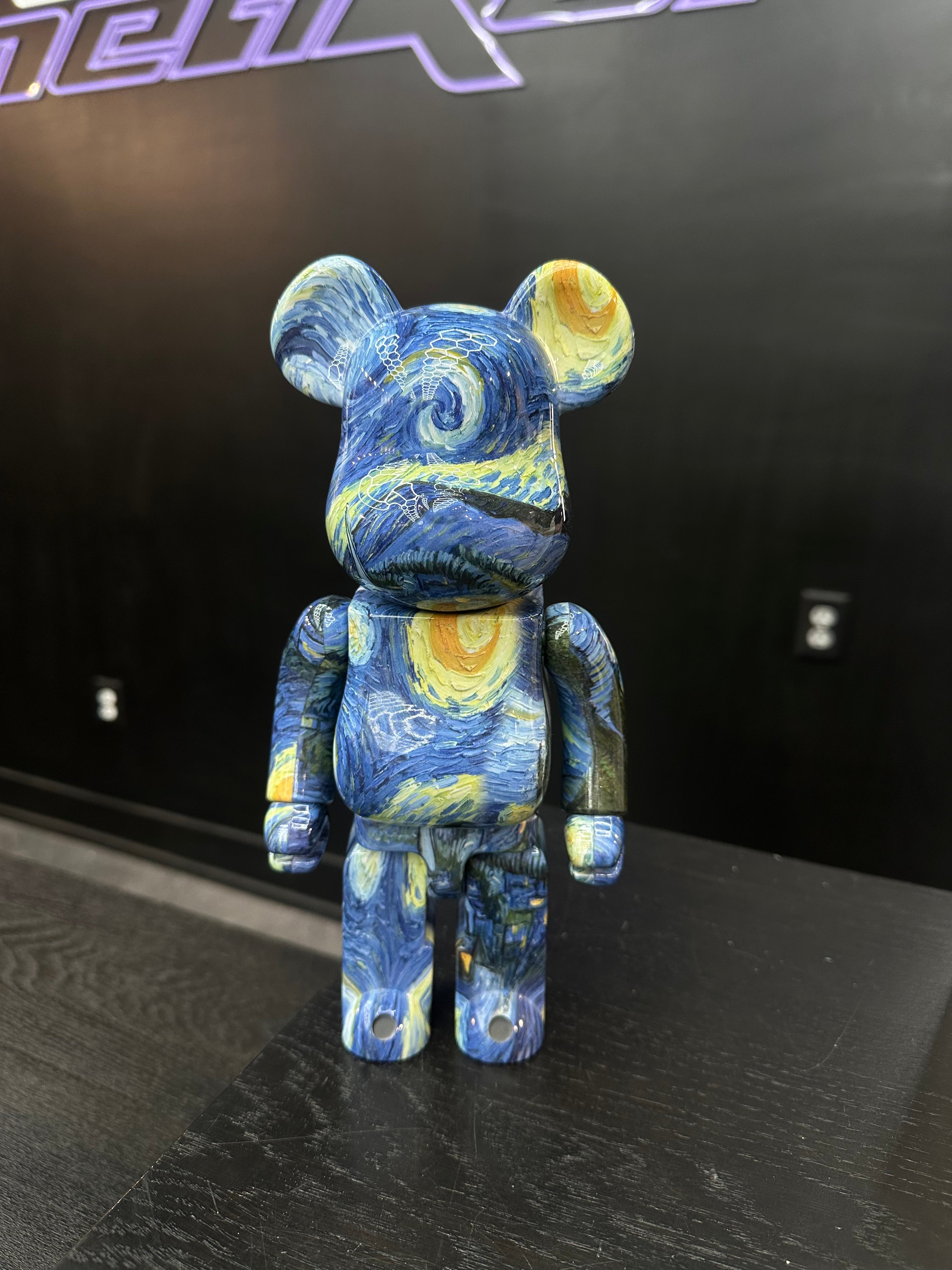 BearBrick 400% Van Gogh Starry Night