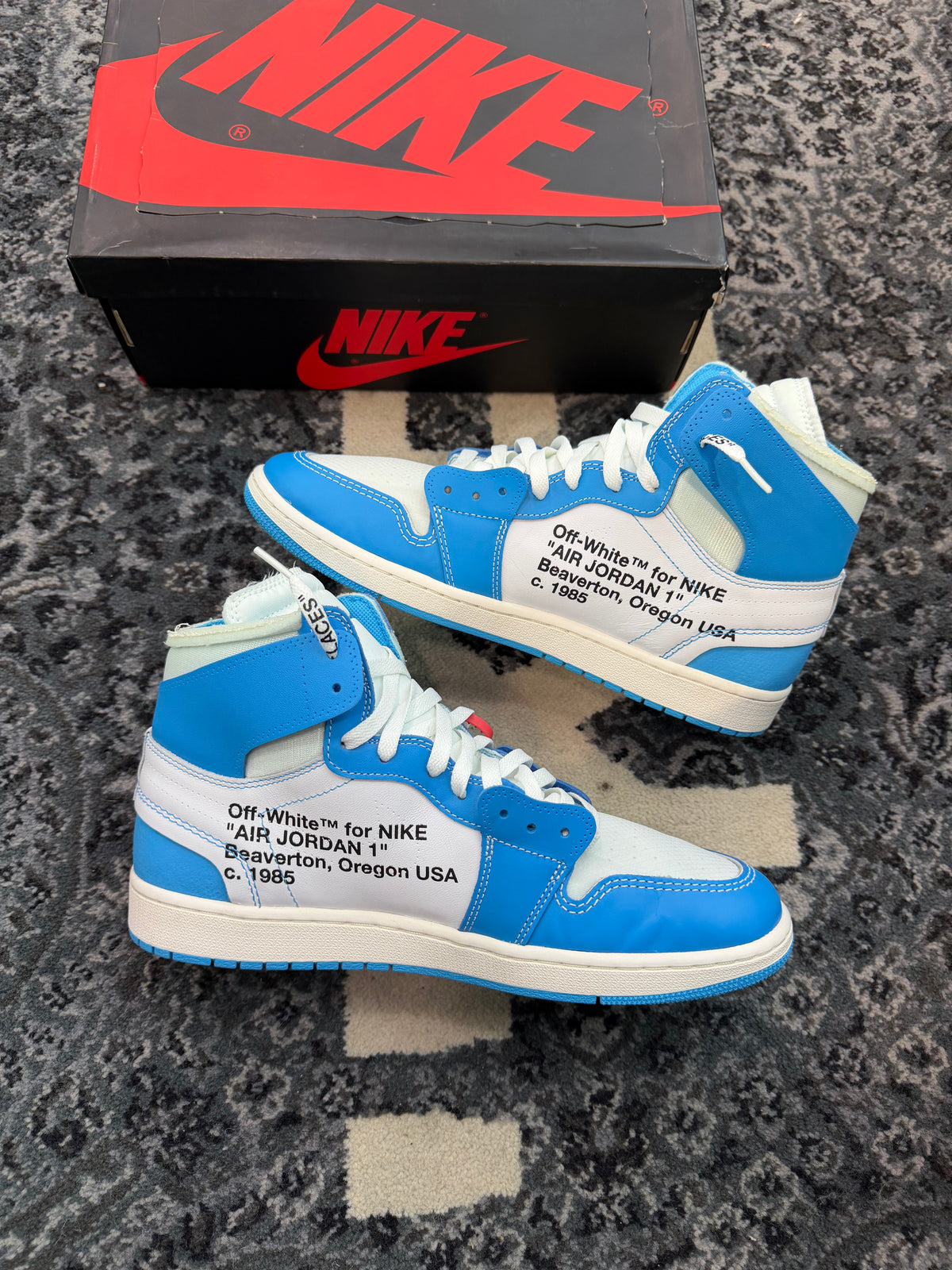 Jordan 1 Off White “UNC”
