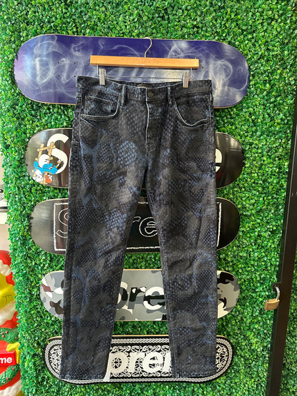 Purple Jeans “Blue Black Pattern”