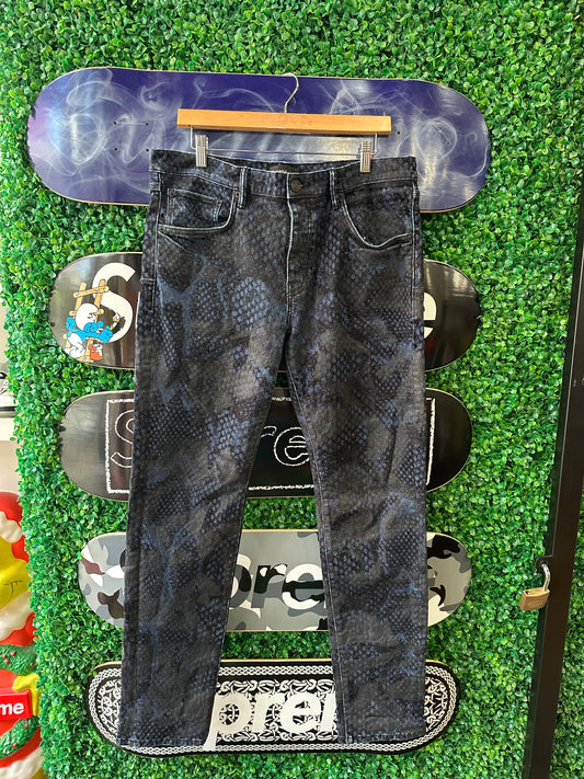 Purple Jeans “Blue Black Pattern”