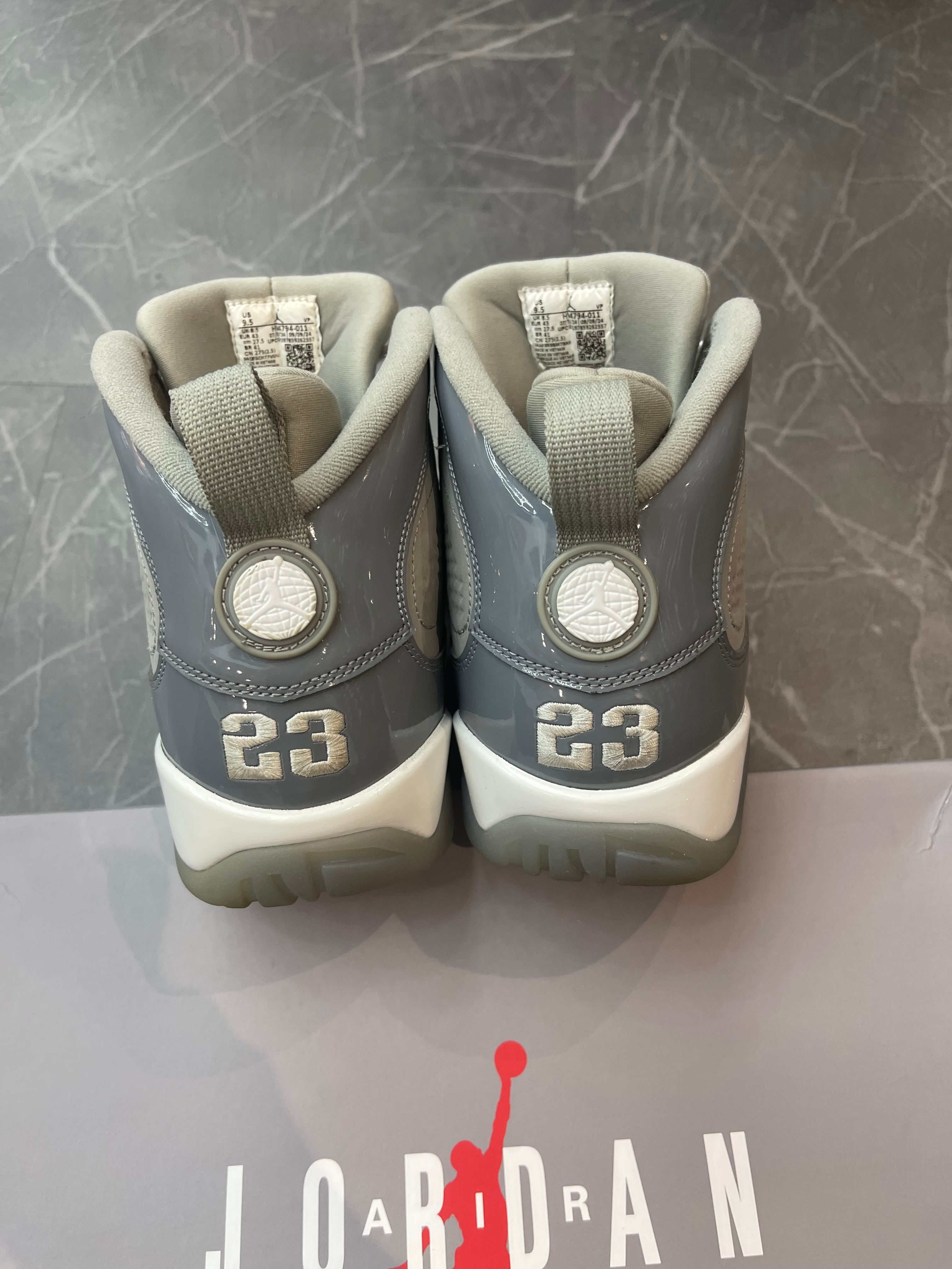Jordan 9 “Cool Grey”
