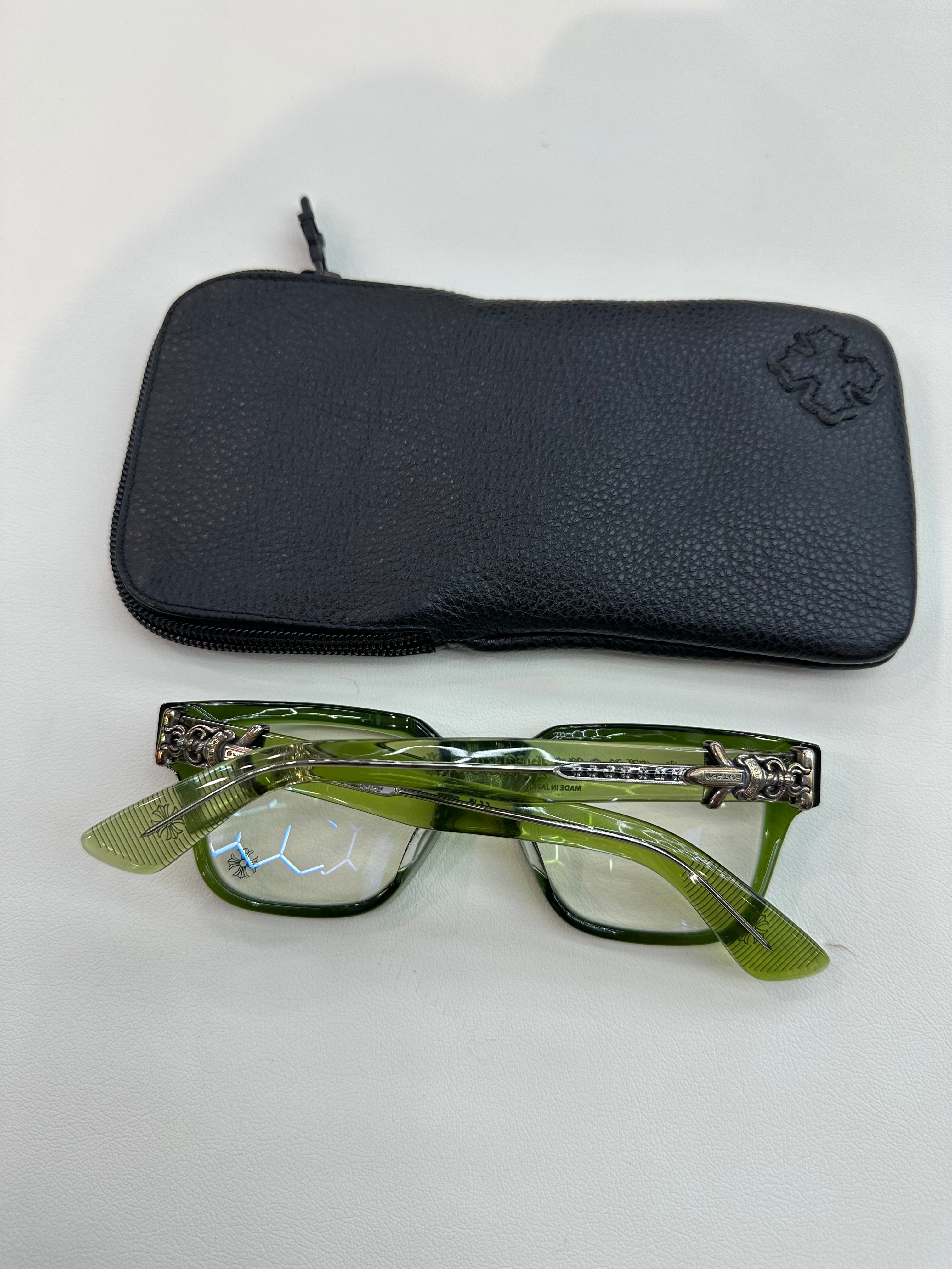 Chrome Hearts VAGILLIONAIRE II Glasses Green