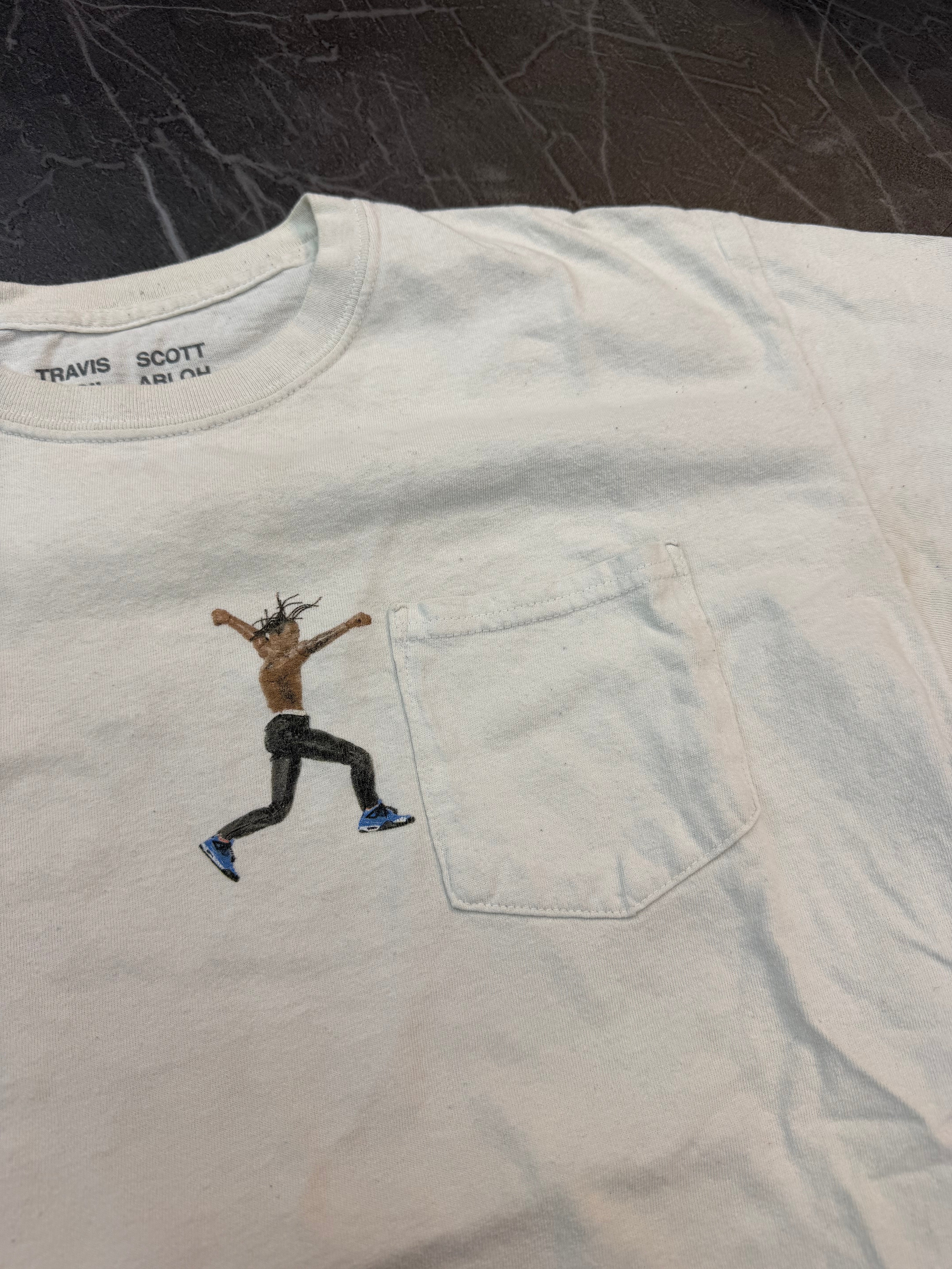Travis Scott x Virgil Abloh Astroworld Tee “White”
