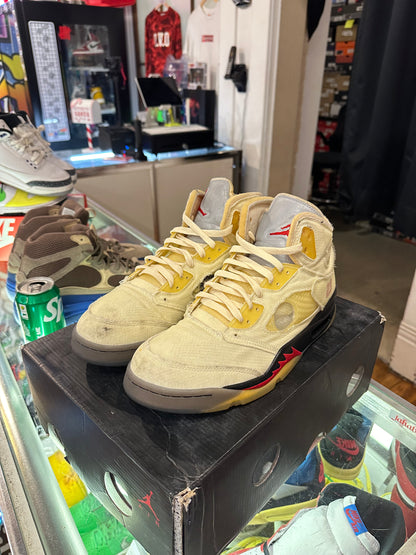 Jordan 5 Off White “Sail”