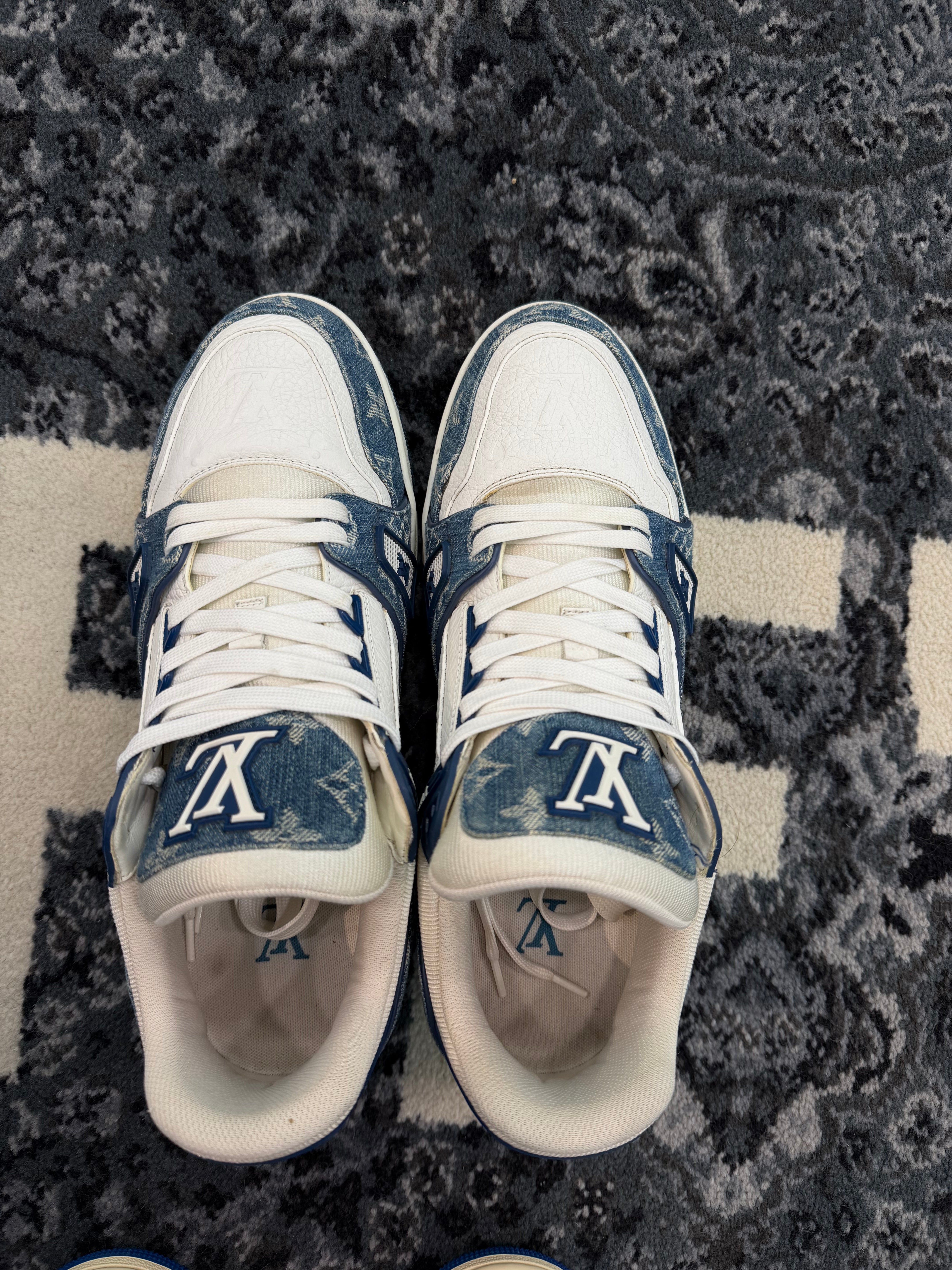 Louis Vuitton Trainer “Denim Blue”