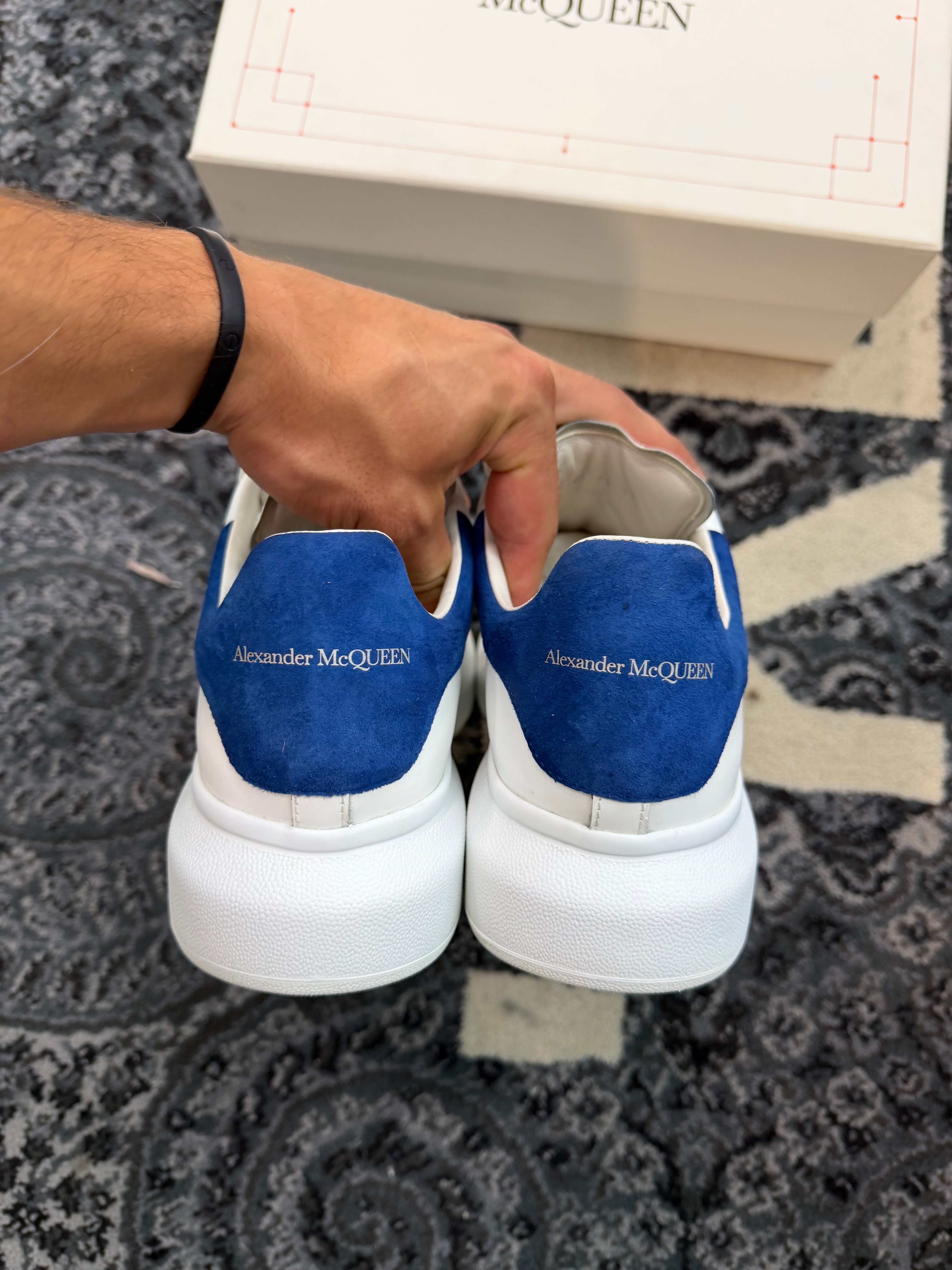 Alexander Mcqueen Low Sneaker “Blue White”