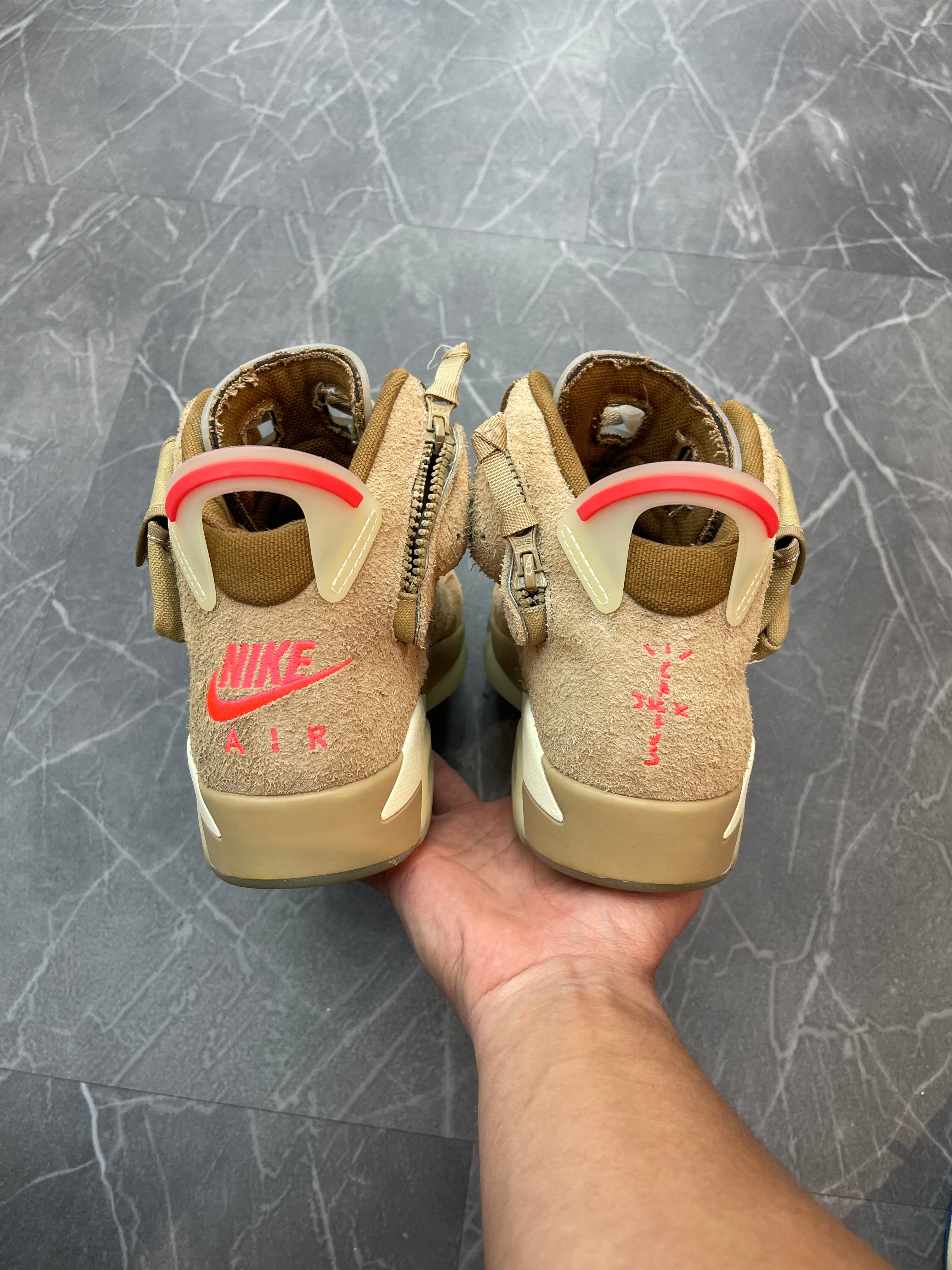 Jordan 6 Travis Scott “British Khaki”