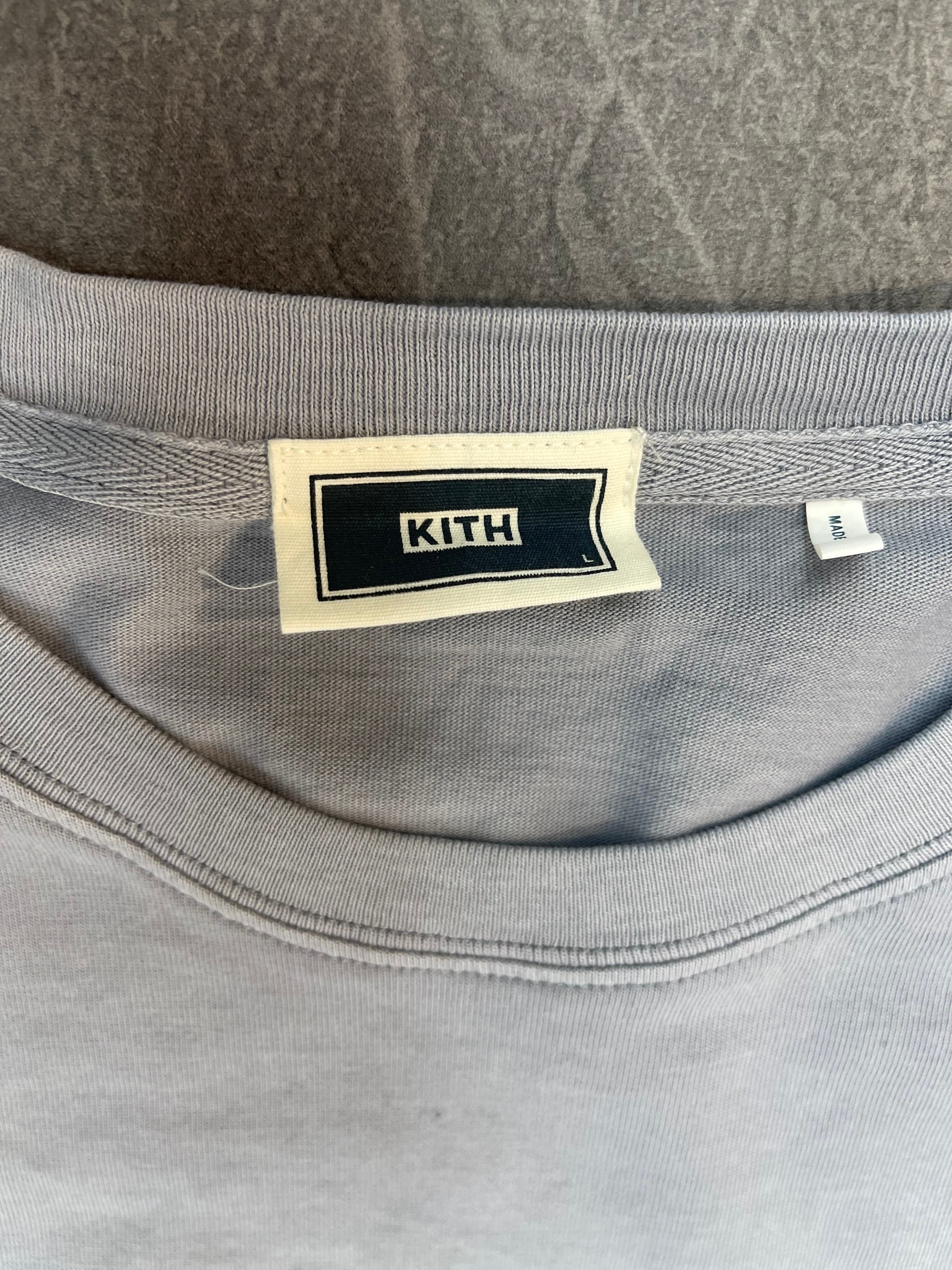 Kith LAX Tee “Light Indigo”